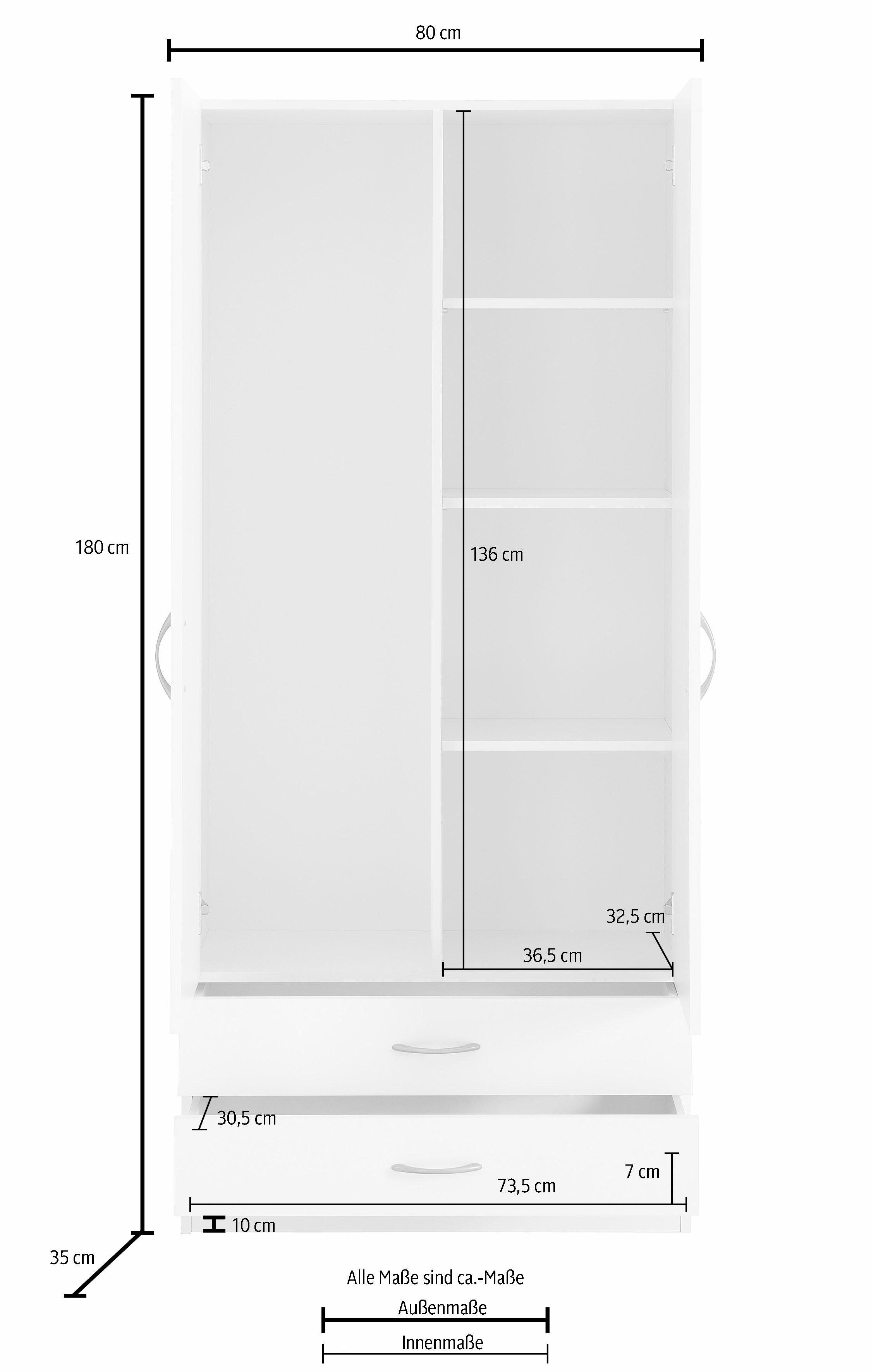 wiho Küchen Multifunctionele kast Kiel Type 2