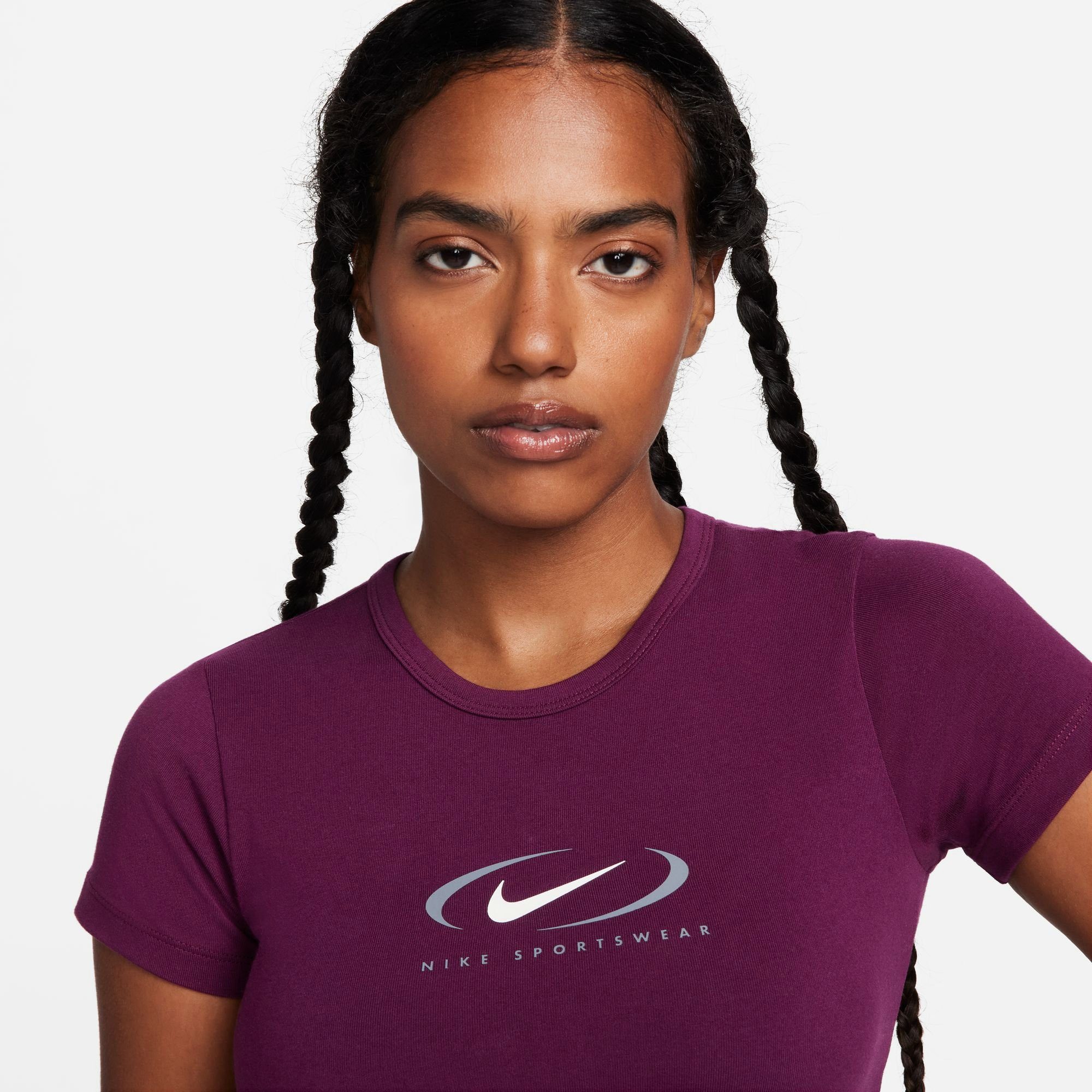 Nike Sportswear T-shirt W NSW BBY TEE SWSH
