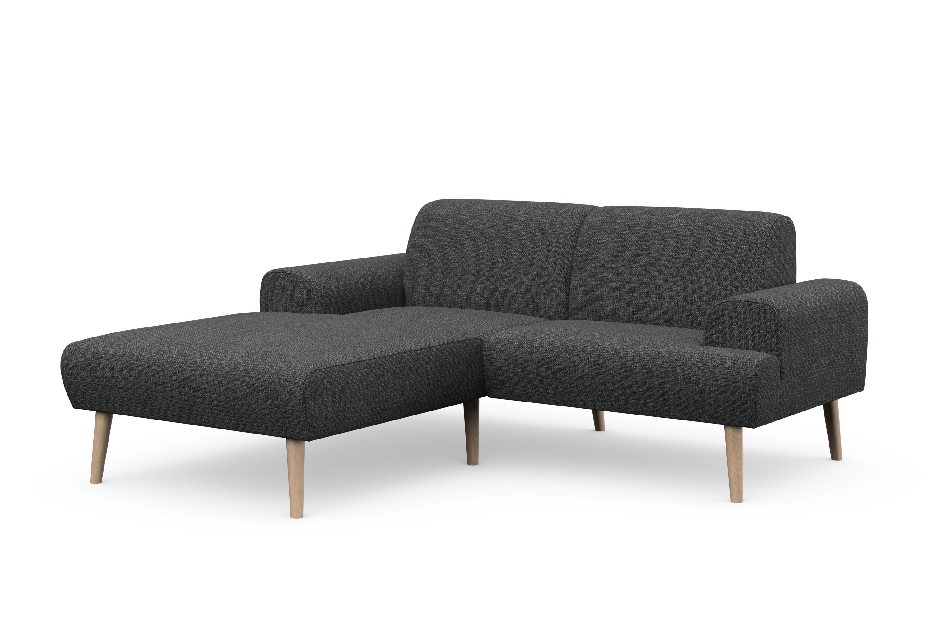 andas Hoekbank Swift L-vorm Binnenveringsinterieur, bxdxh: 192x83x176 cm