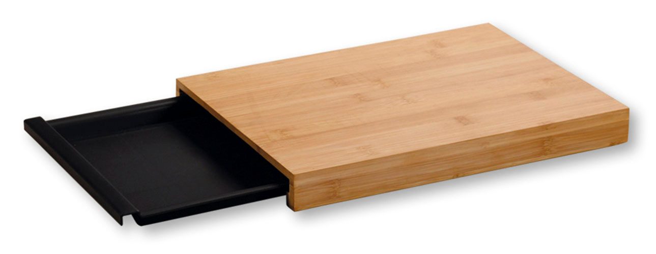 KESPER for kitchen & home Snijplank met opvangschaal (1 stuk) snijplanken beige