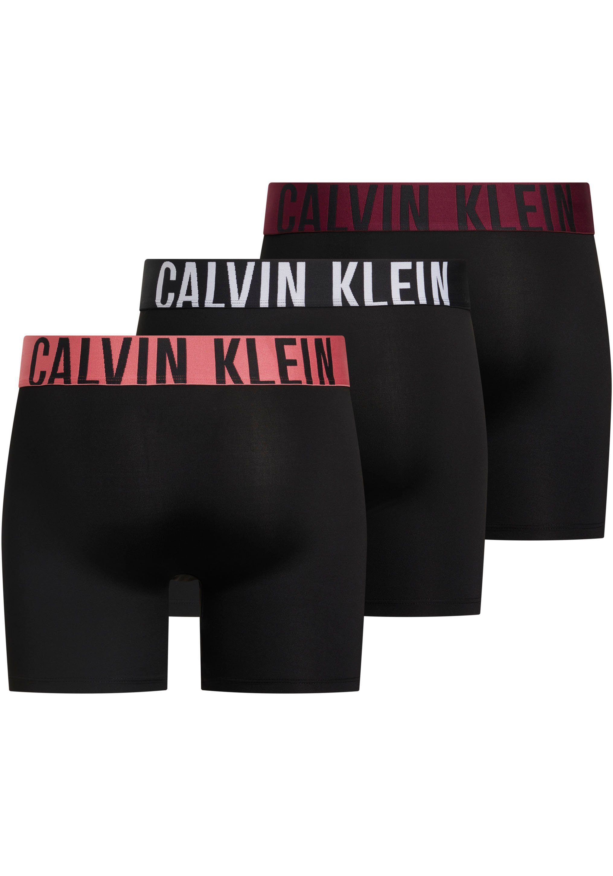 Calvin Klein Boxershort BOXER BRIEF 3PK met elastische logoband (3 stuks)