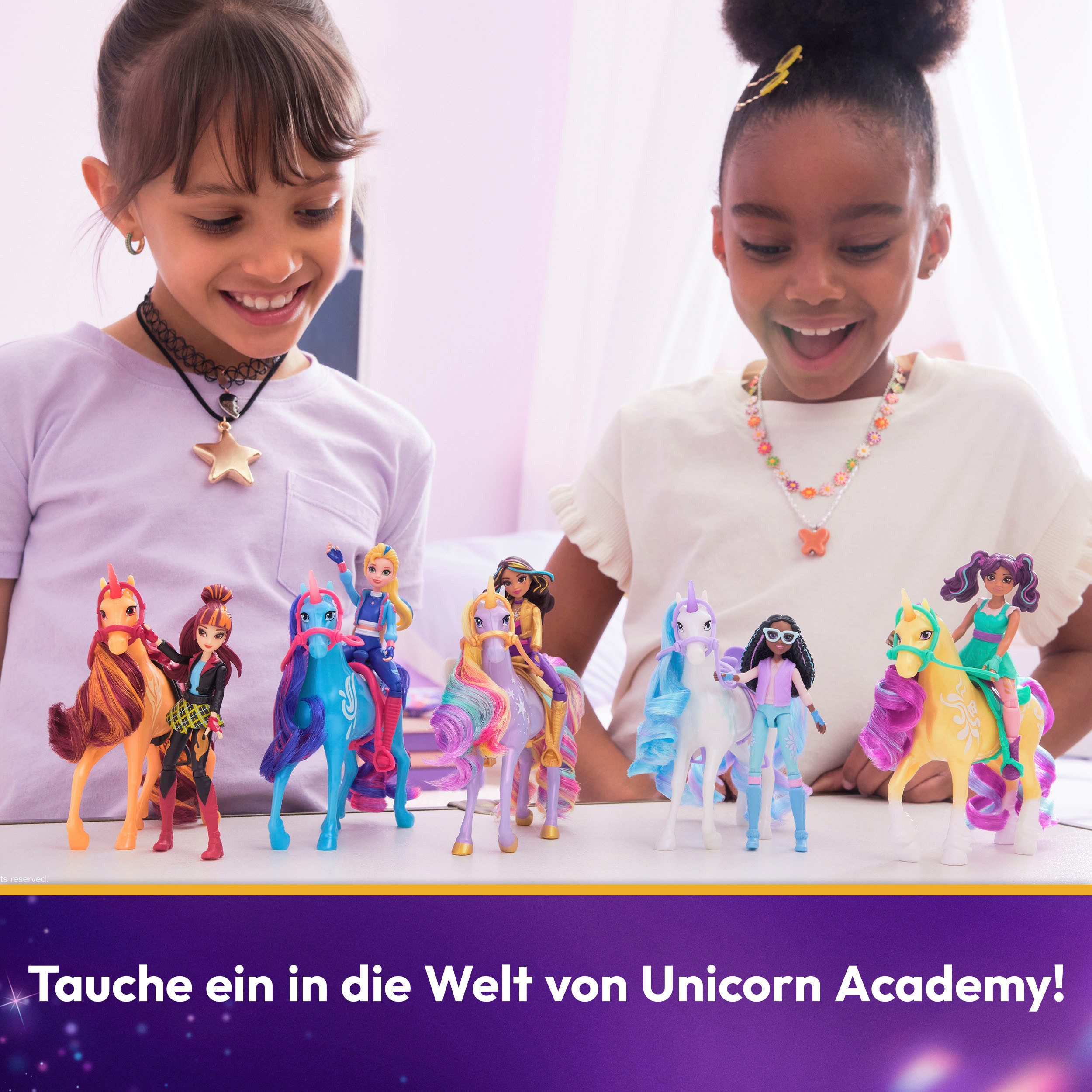 Spin Master Aankleedpop Unicorn Academy - Small Doll & Unicorn - Sophia & Wildstar