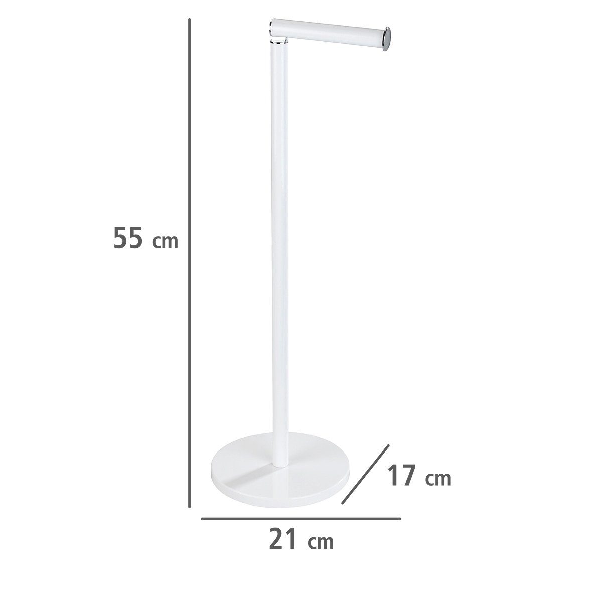 WENKO Toiletrolhouder staand