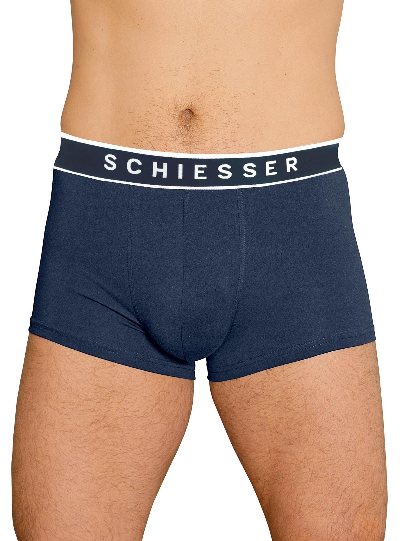 Schiesser Hipster (3 stuks) heren hipsters maat 7 blauw