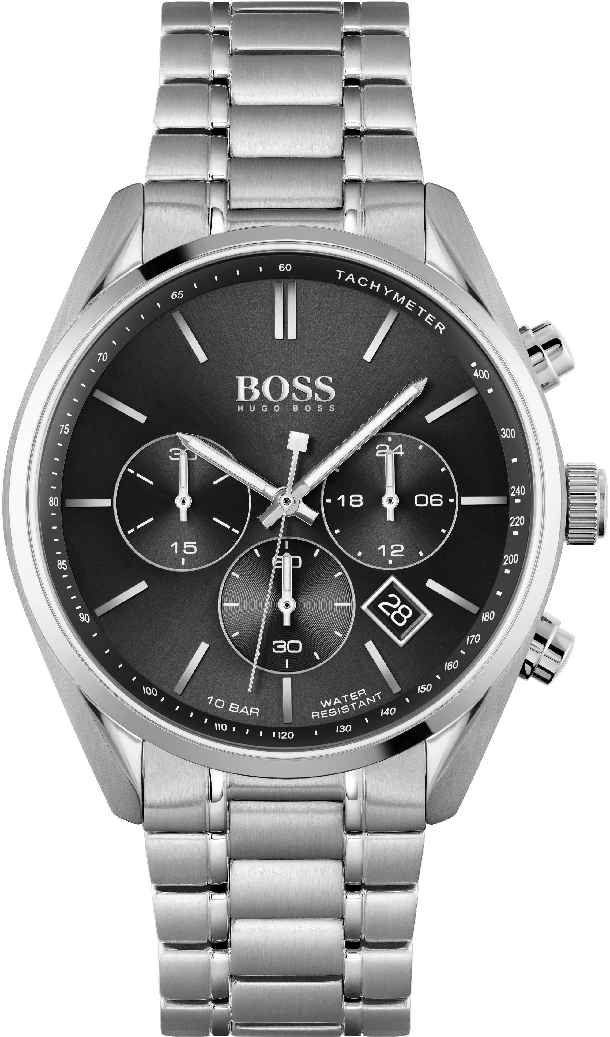 Boss Chronograaf Champion, 1513871 Quartzhorloge, herenhorloge, horloge, stopwatchfunctie,...