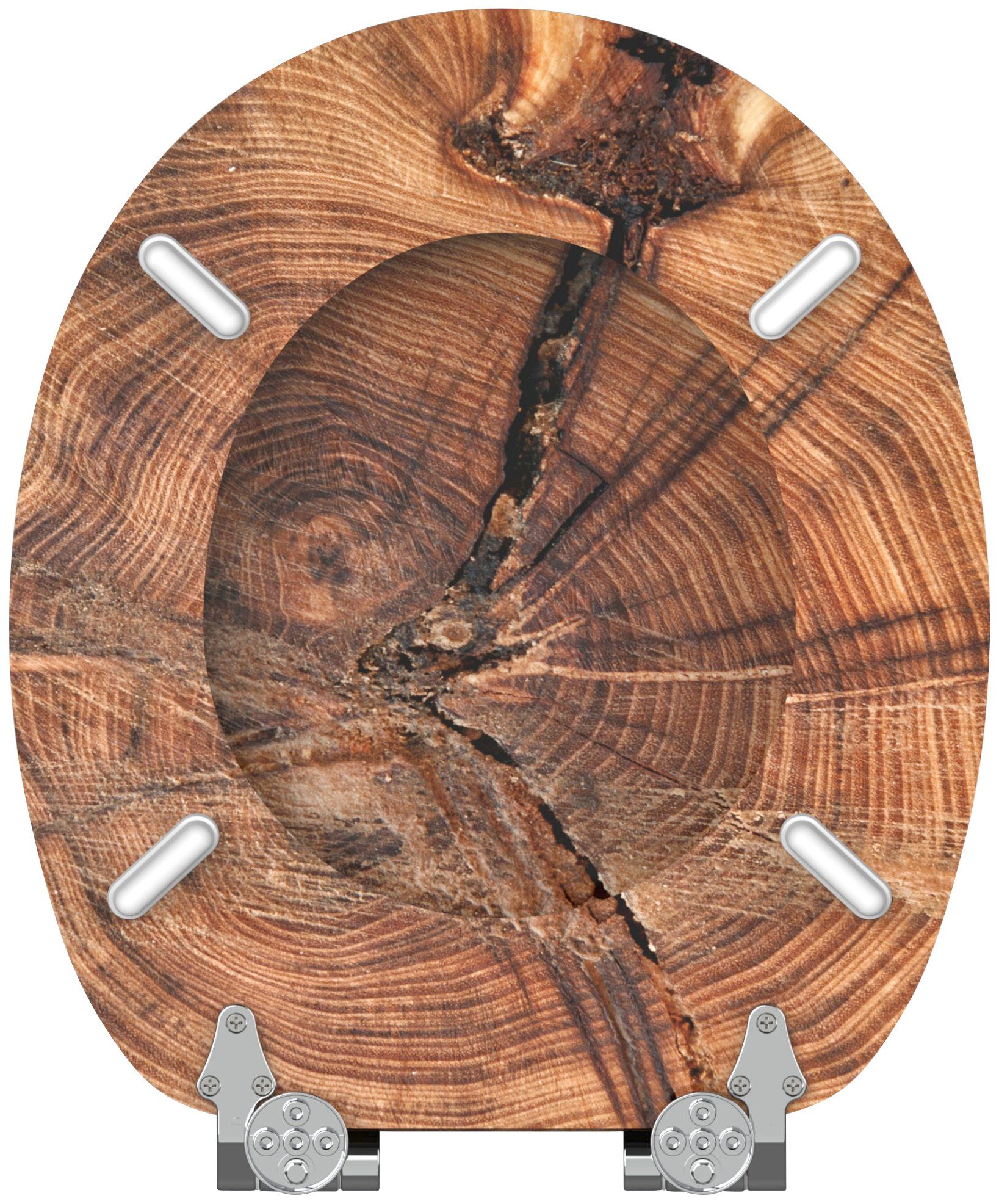 Sanilo Toiletzitting Old Tree met soft-closemechanisme