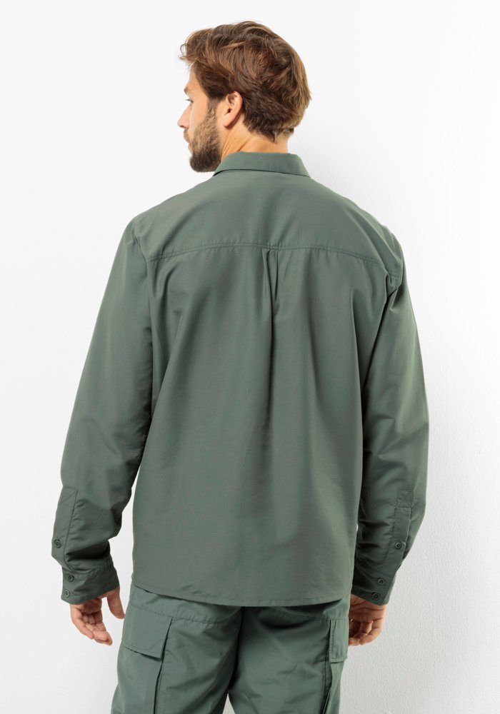 Jack Wolfskin Overhemd met lange mouwen BARRIER LS SHIRT M