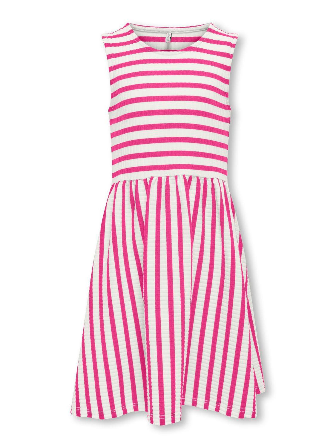 KIDS ONLY Midi-jurk KOGNELLA S/L CUTLINE DRESS JRS