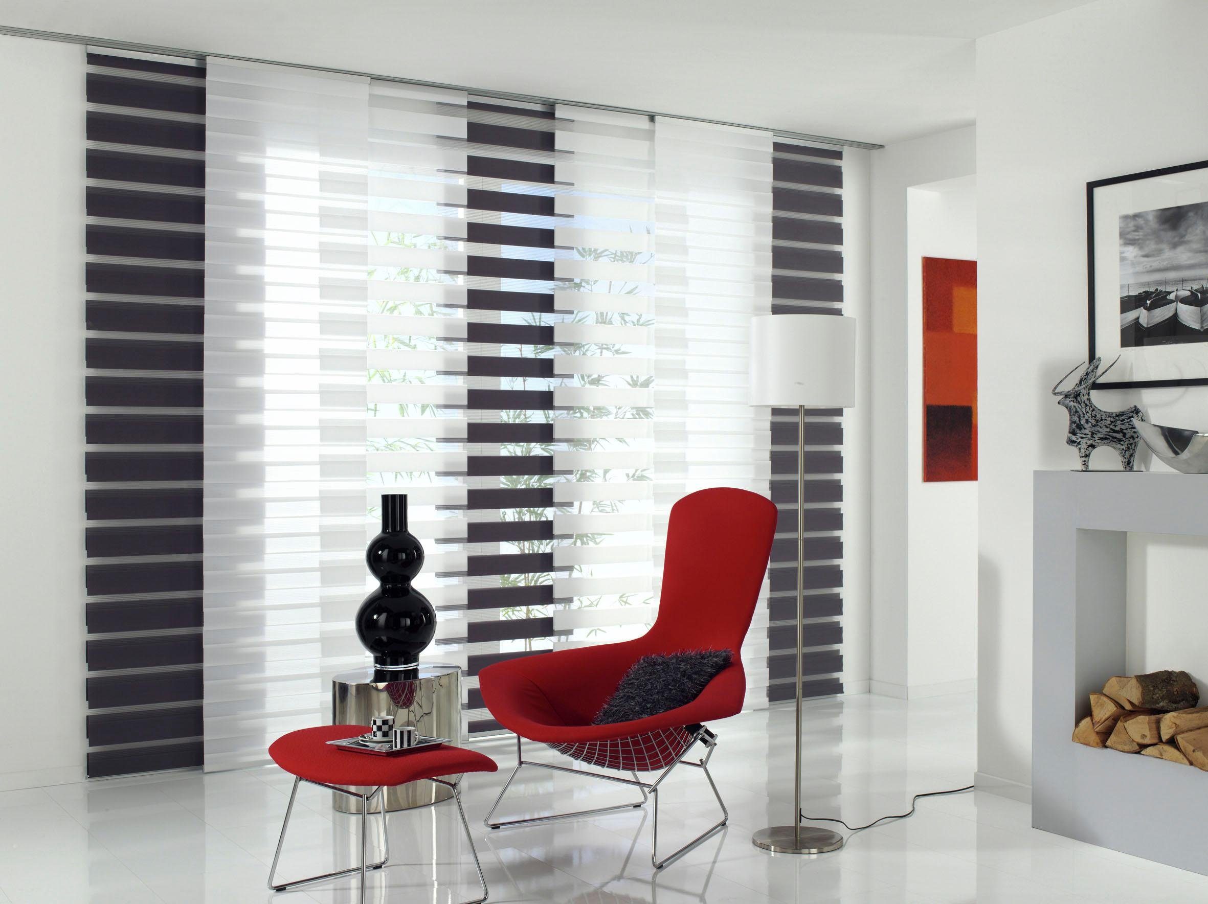 GARDINIA Paneelgordijn Day+Night met aluminiumprofiel inclusief runner (1 stuk)