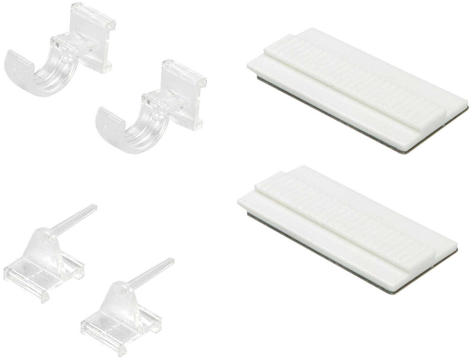 Liedeco Bandjes voor vitrage / ruitstang (set, 2 stuks)