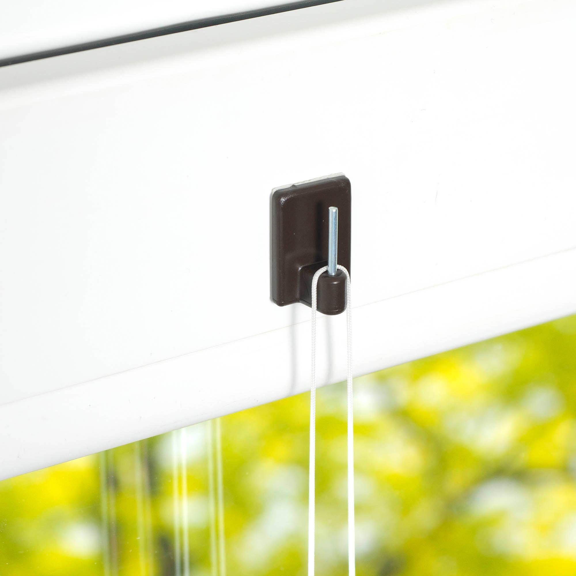 Liedeco Zelfklevende drager voor vitragen-bistrobars (set, 4 stuks)