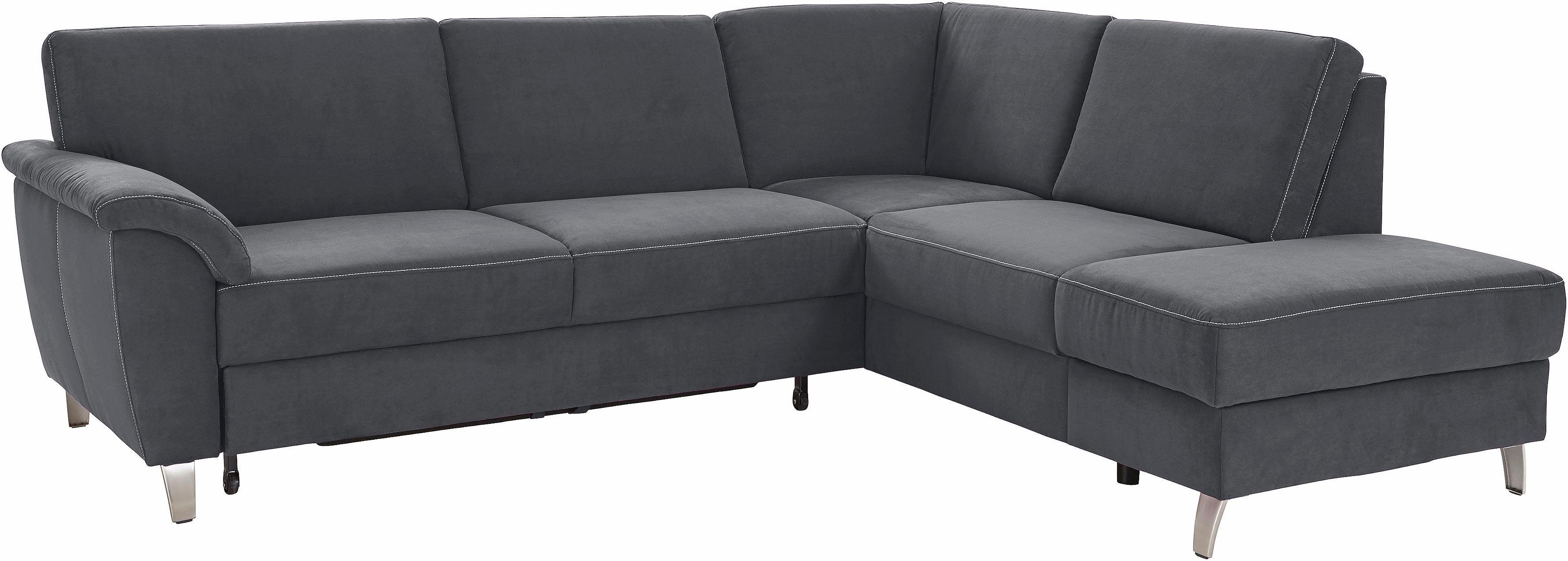 sit&more Hoekbank Texel L-vorm met binnenvering, naar keuze met slaapfunctie en bedkist