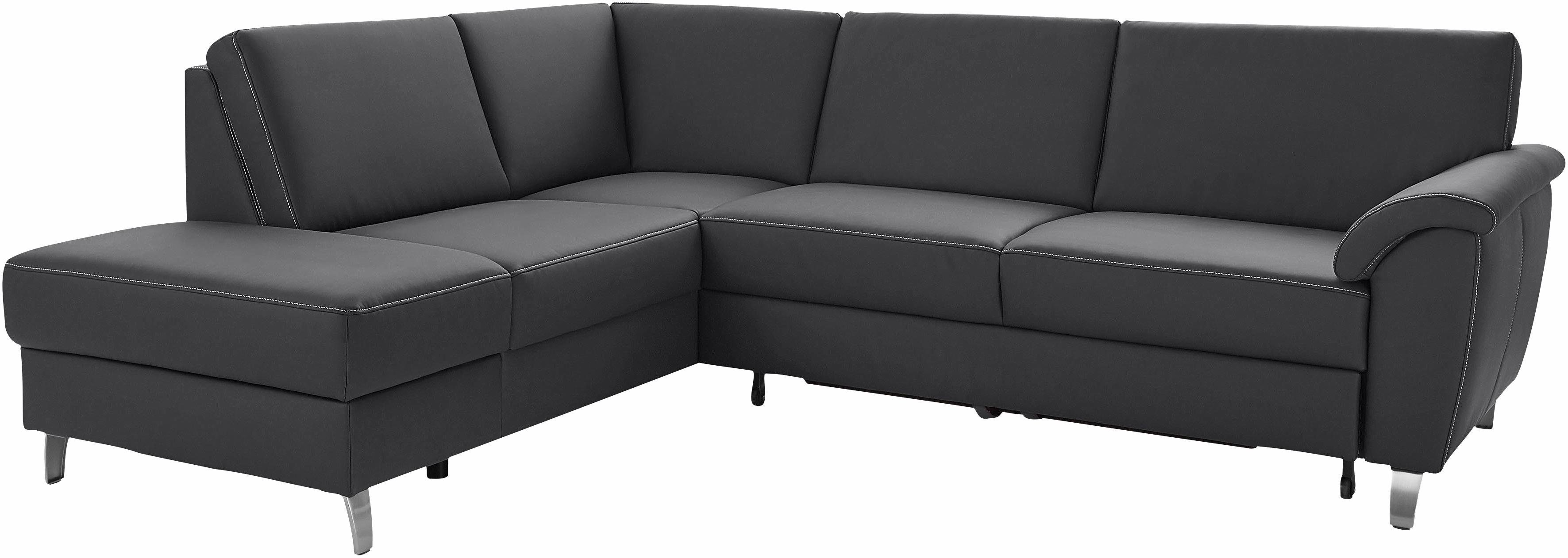 sit&more Hoekbank Texel L-vorm met binnenvering, naar keuze met slaapfunctie en bedkist