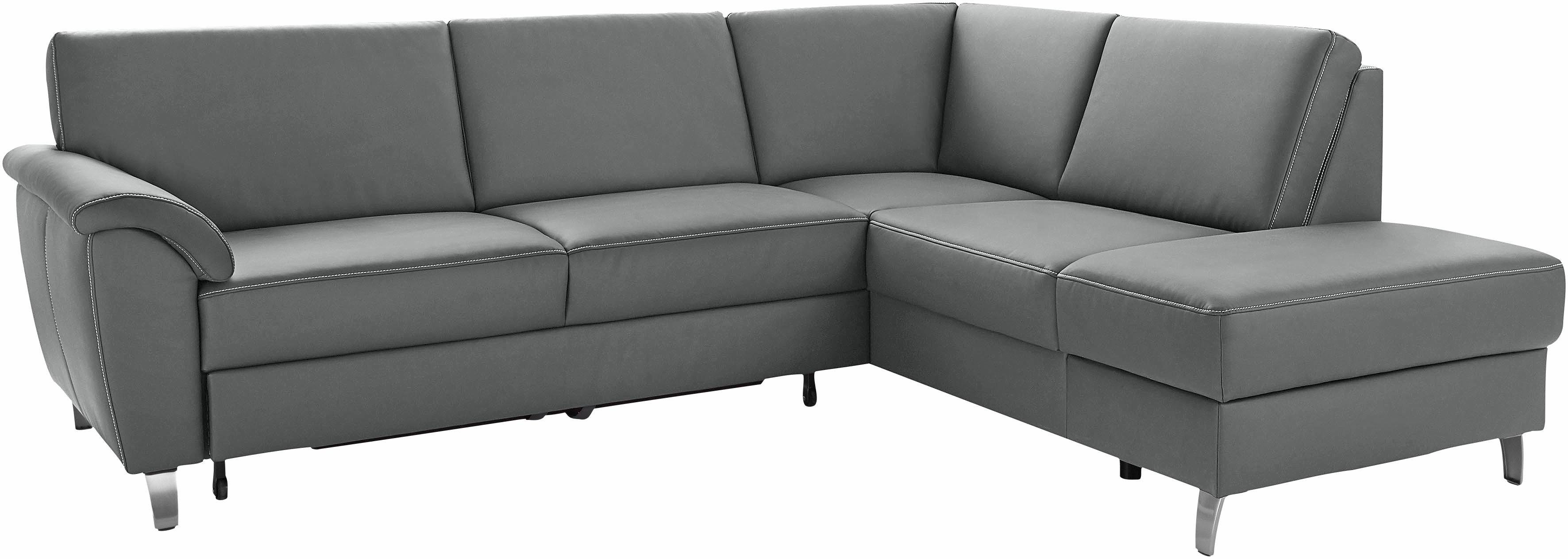 sit&more Hoekbank Texel L-vorm met binnenvering, naar keuze met slaapfunctie en bedkist