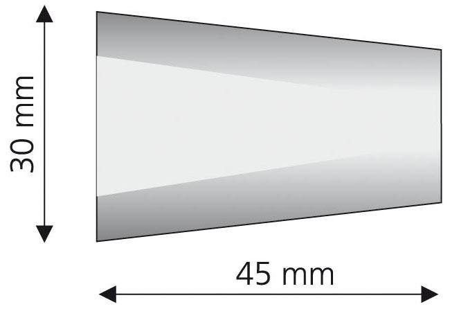 Liedeco Eindstuk voor gordijnroede Grijs voor gordijnroeden ø 16 mm (set, 2 stuks)
