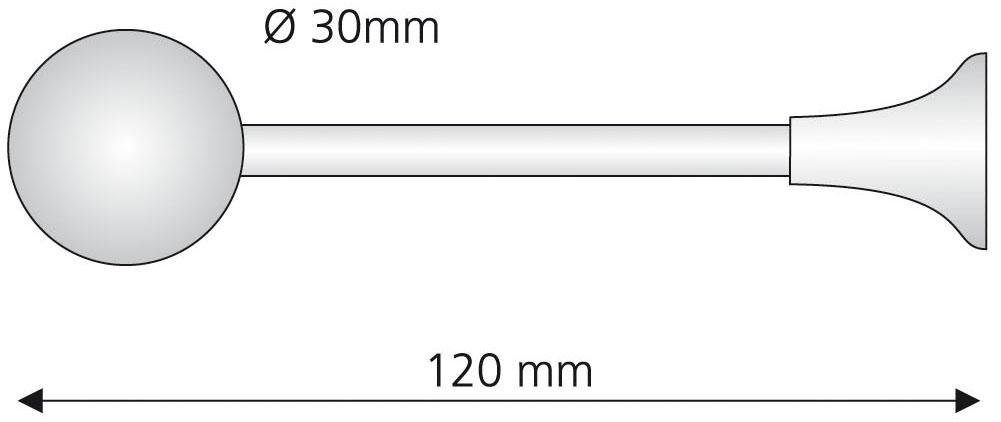 Liedeco Embrasse voor gordijnroeden ø 16 mm (1 stuk)