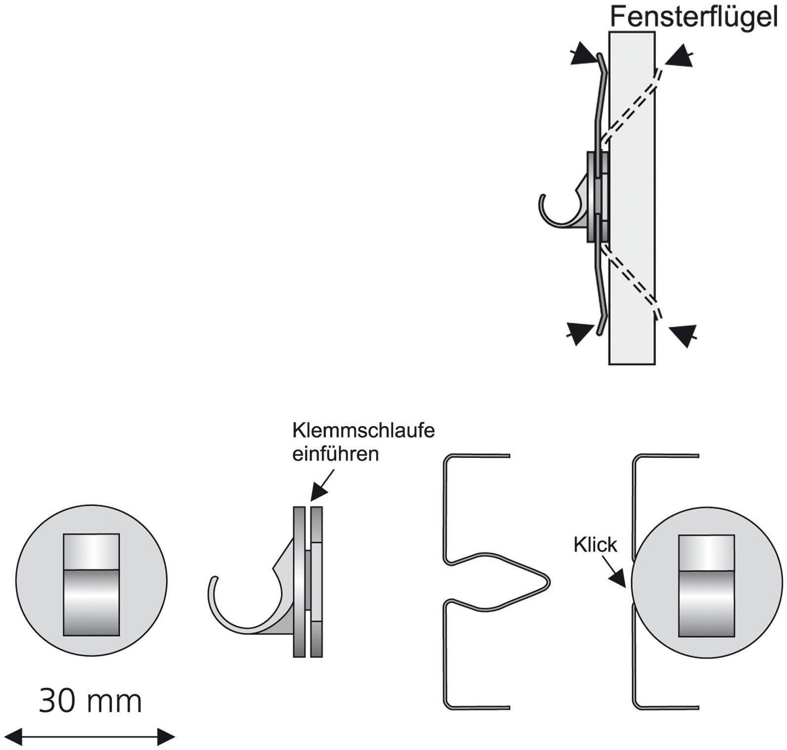 Liedeco Klem drager voor café- en discbars (set, 2 stuks)