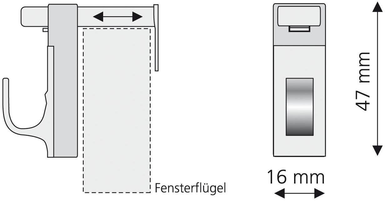 Liedeco Klem drager voor café- en discbars (set, 2 stuks)