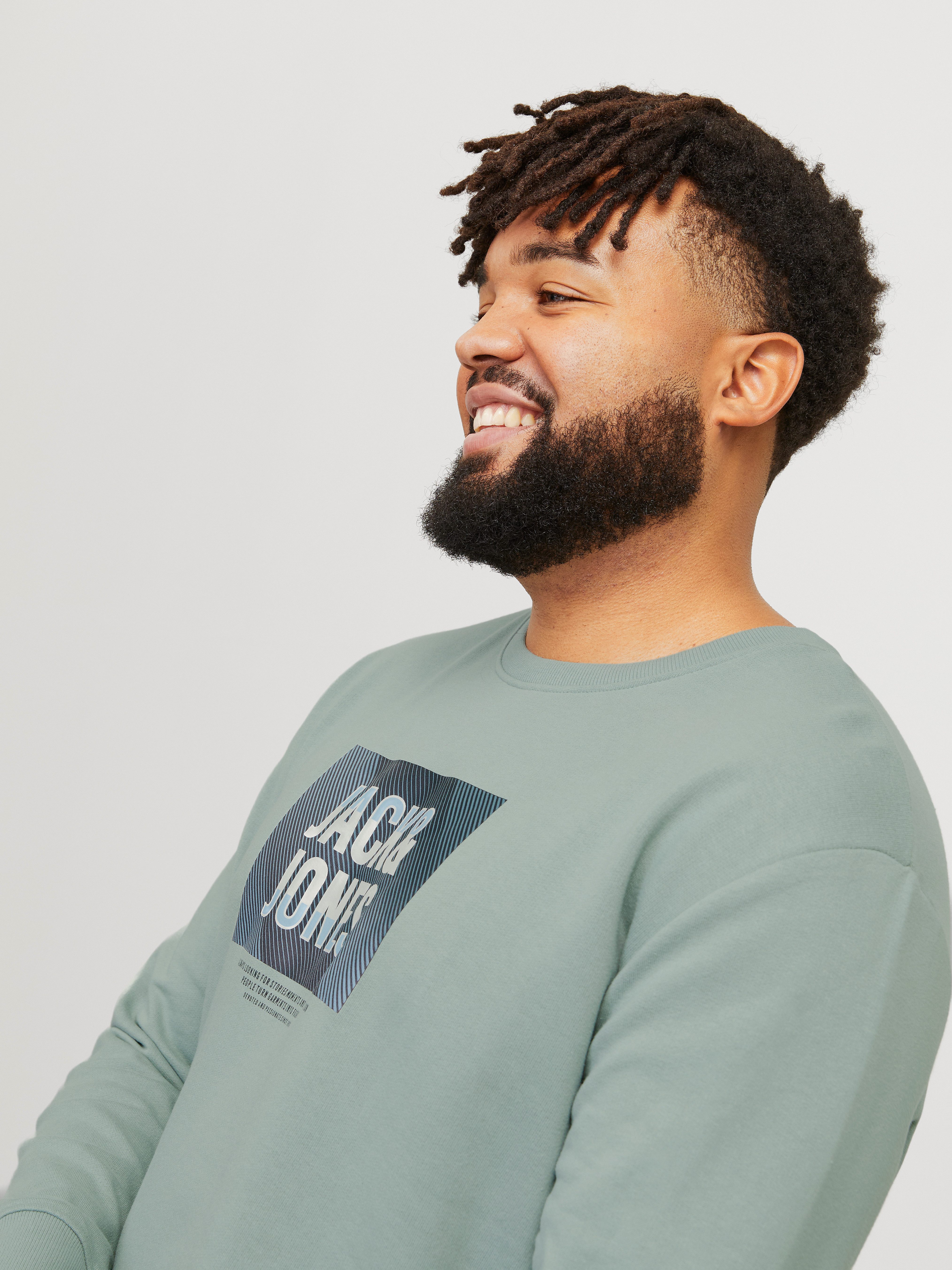 Jack & Jones PlusSize Sweatshirt JJHUDSON SWEAT CREW NECK PLS