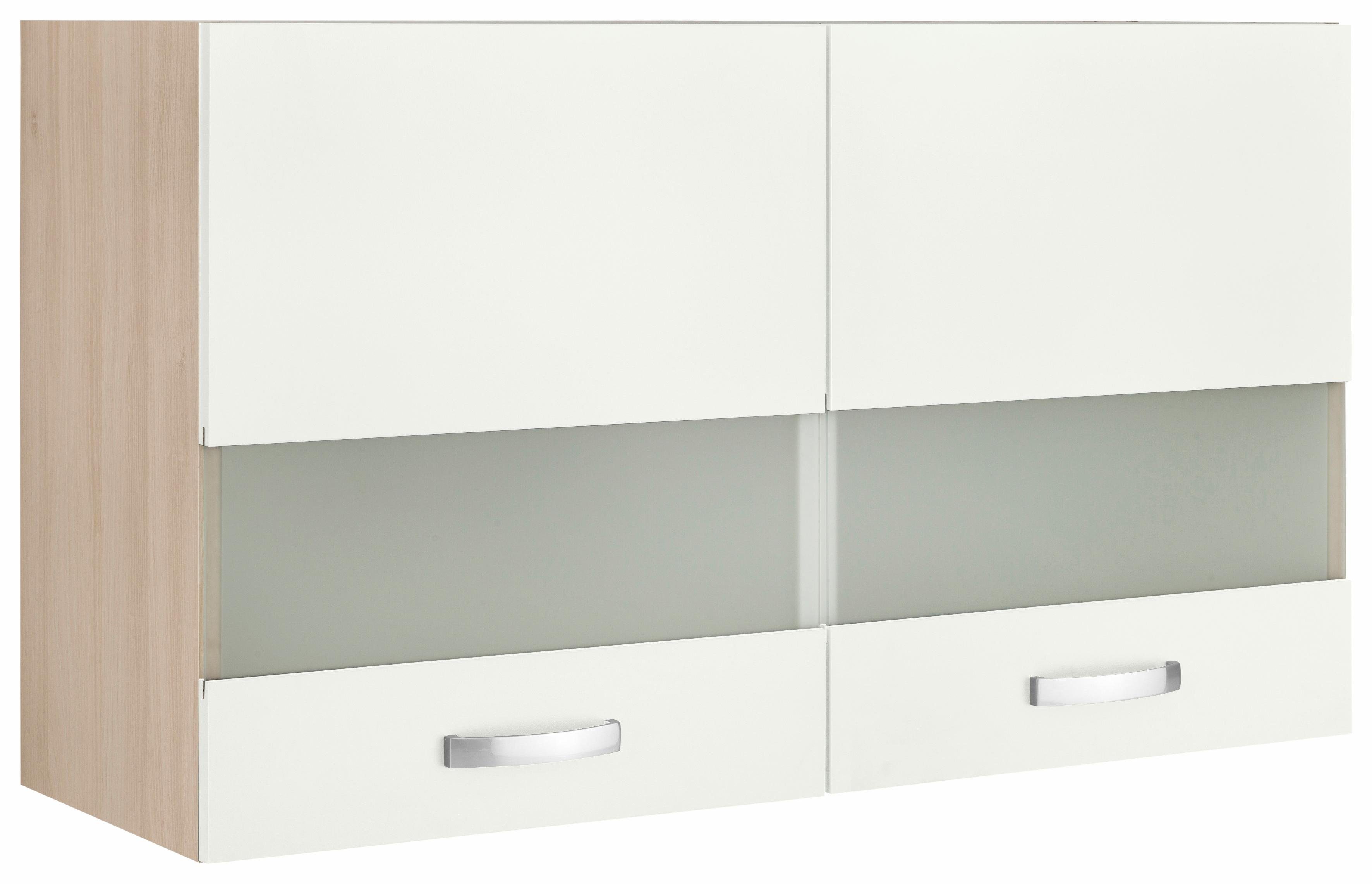 OPTIFIT Hangend kastje met glasdeur Faro , met metalen handgrepen, breedte 100 cm hangkasten wit