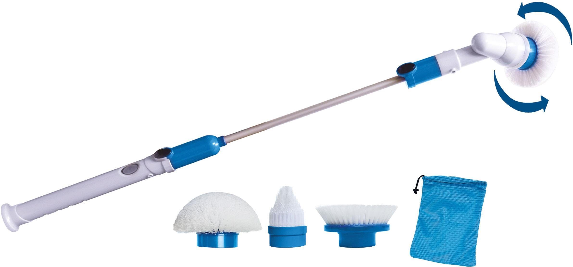 MediaShop Schoonmaakborstel HURRICANE SPIN SCRUBBER (set, 7-delig)