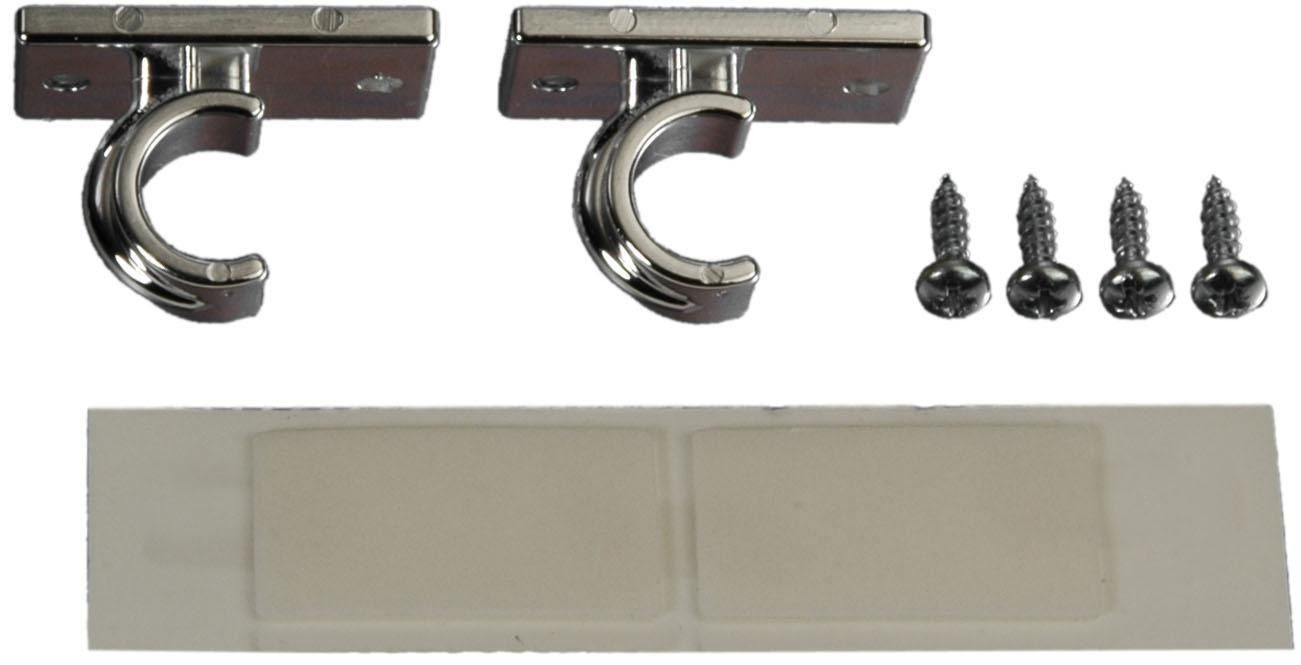 Liedeco Zelfklevende dragers voor cafébars ø 12 mm (set, 2 stuks)