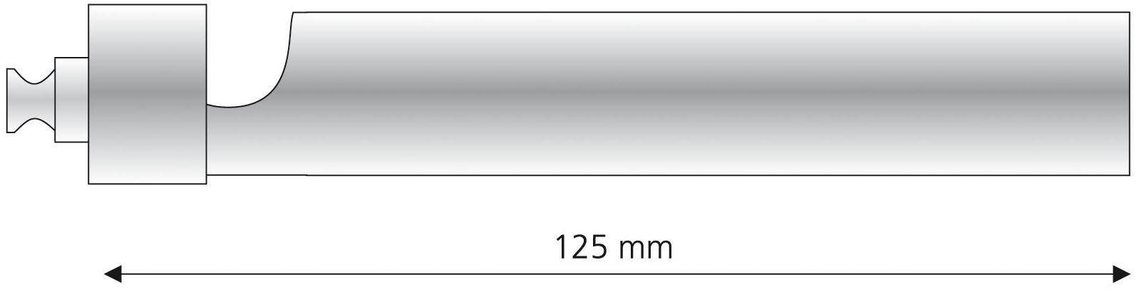 Liedeco Dragerverlenging voor gordijnroeden ø 20 mm (1 stuk)