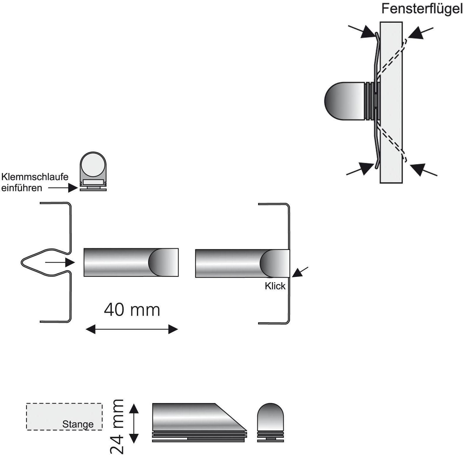 Liedeco Klem drager voor cafébars ø 12 mm (set, 2 stuks)