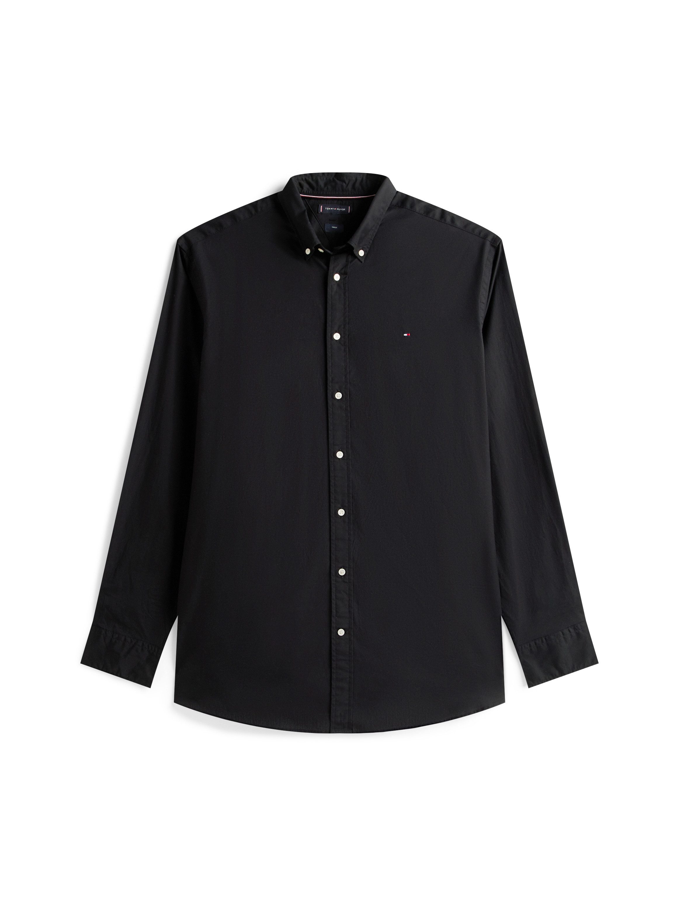 Tommy Hilfiger Overhemd met lange mouwen BT-FLEX POPLIN SOLID RF SHIRT-B