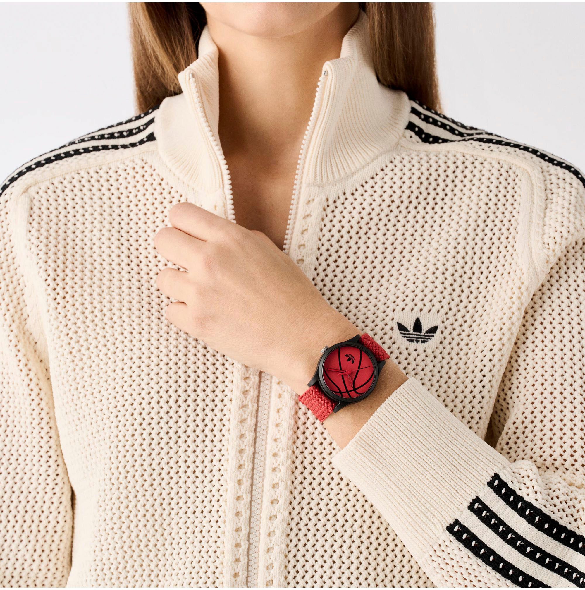 adidas Originals Kwartshorloge GAME ONE Polshorloge, herenhorloge, dameshorloge, nylon band, waterafstotend tot 5 bar