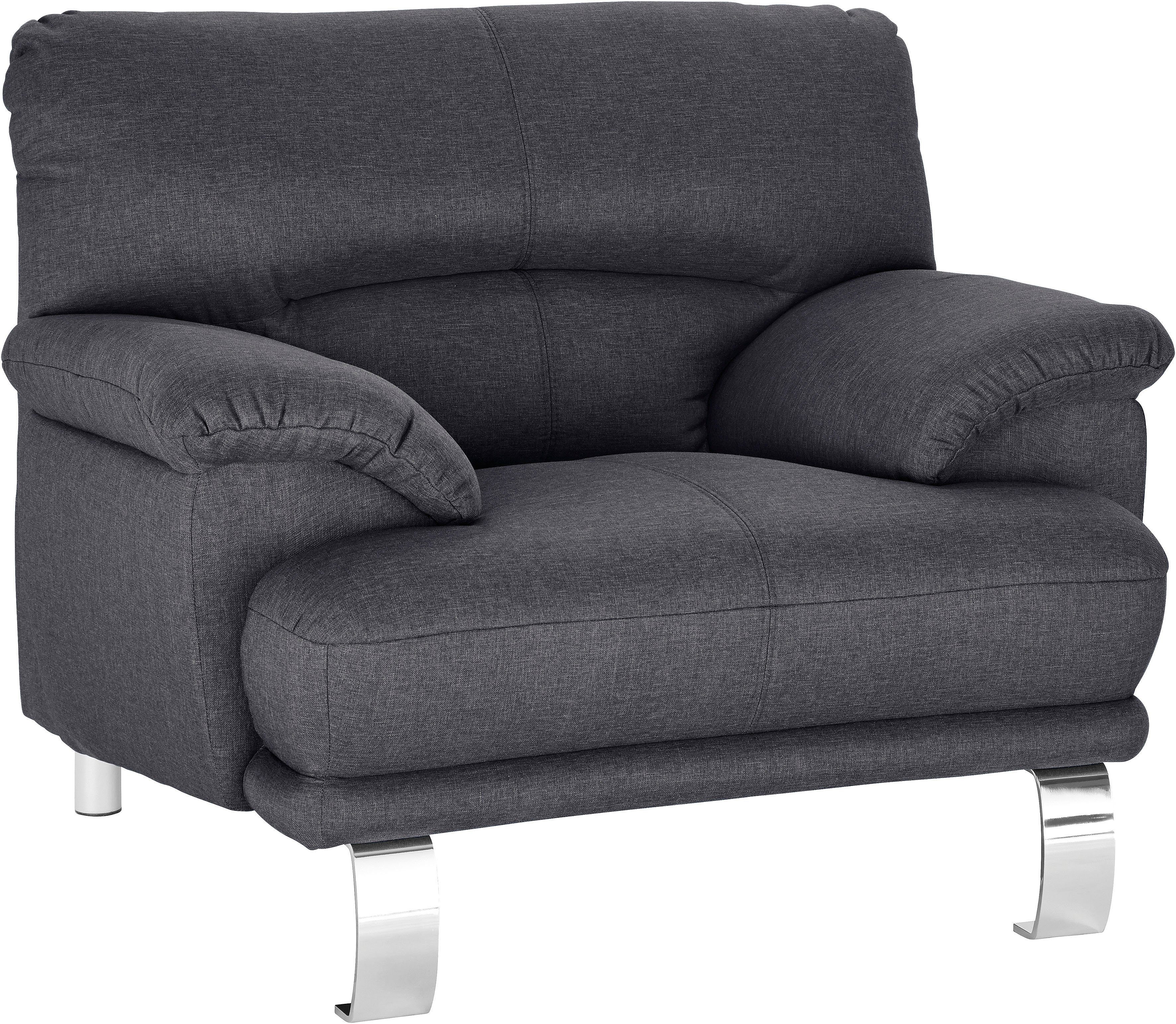 TRENDMANUFAKTUR Fauteuil Cecilia II, loungestoel in Italiaans design (set)