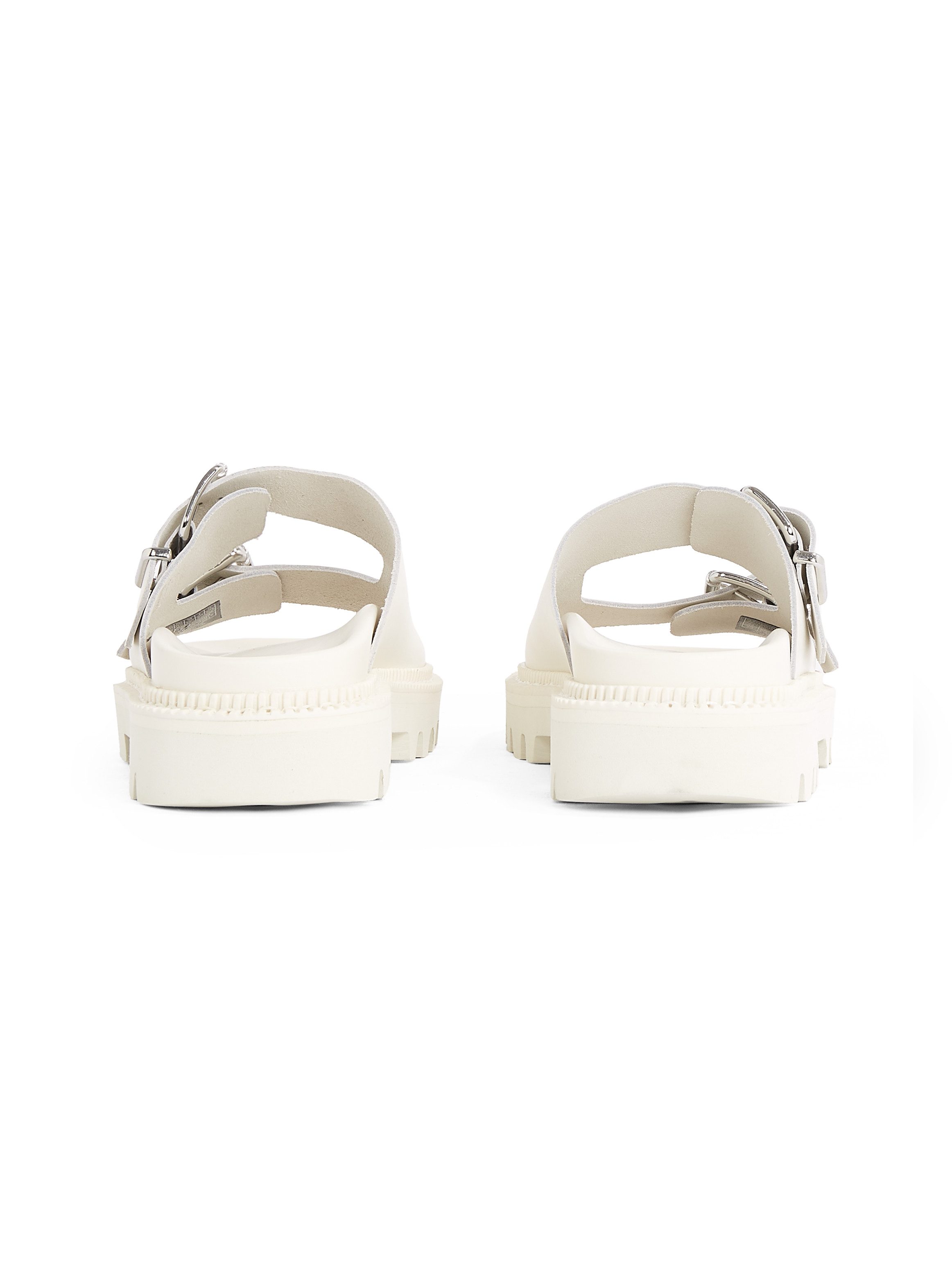 TOMMY JEANS Slippers TJW DOUBLE STRAP SANDAL , plateau, zomerschoen, instapper met twee verstelbare gespen