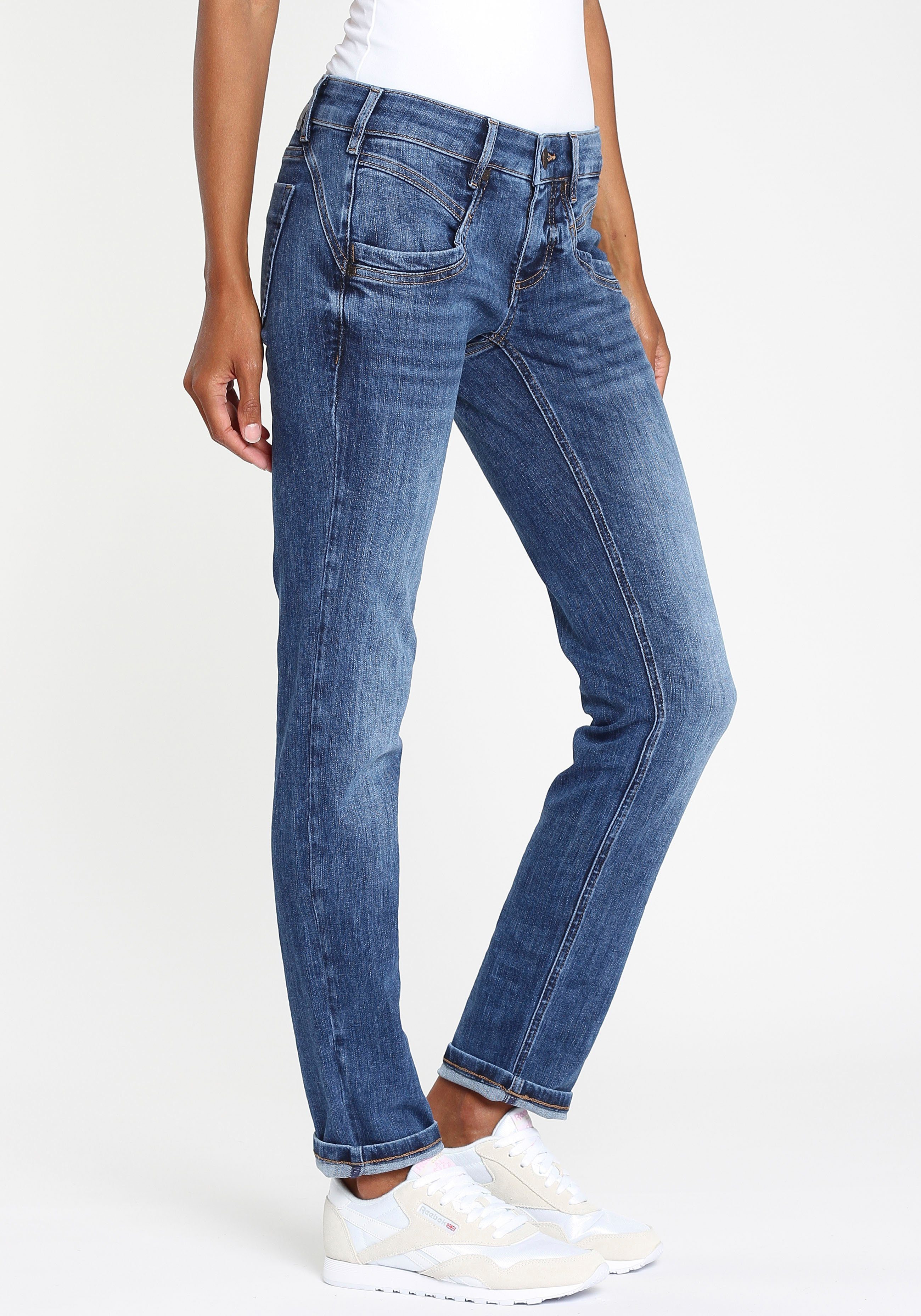 GANG Slim fit jeans 94JOJO Bewegingsvrijheid met grote vormvastheid