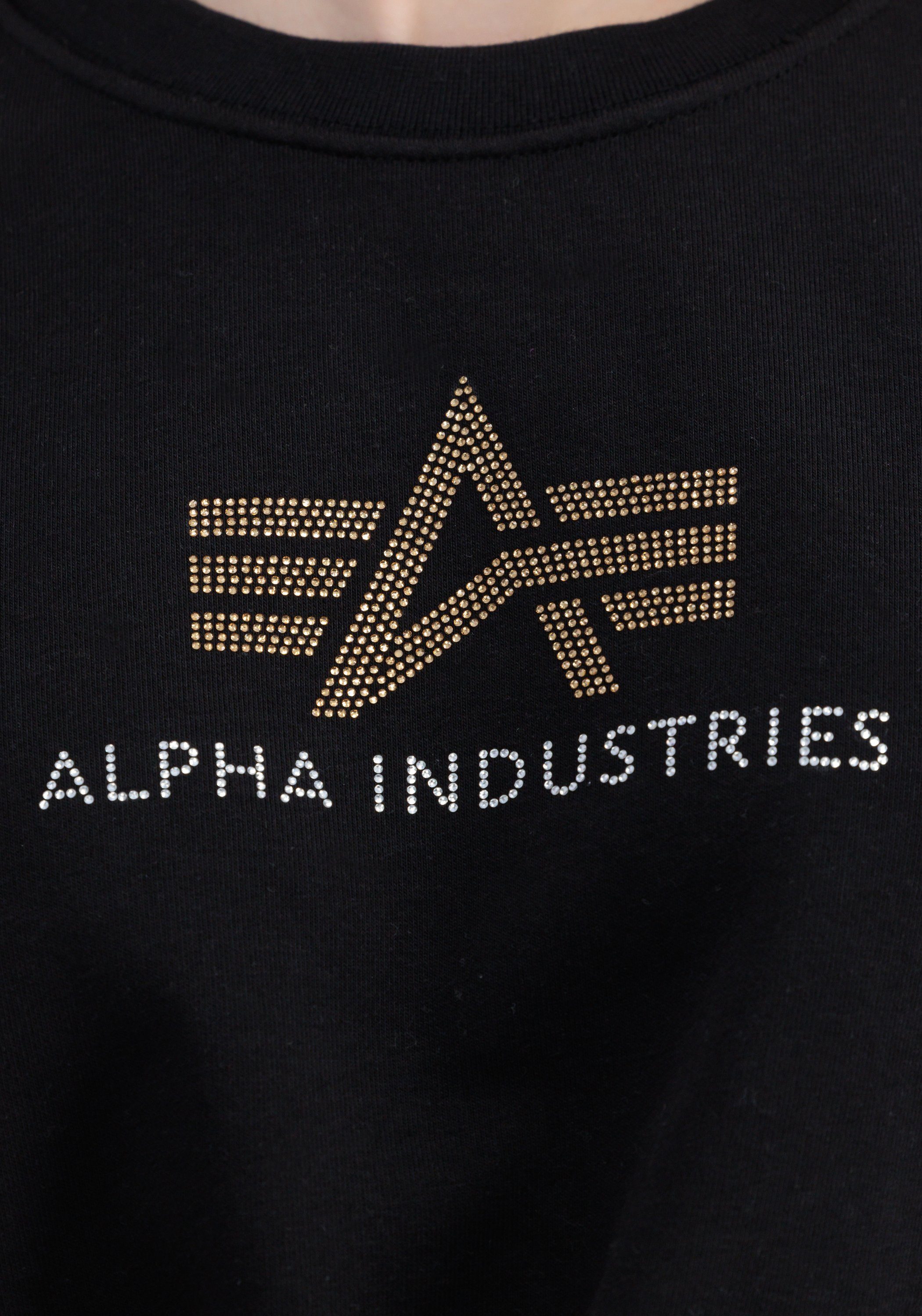 Alpha Industries Sweater Women Sweatshirts Crystal OS Sweater Wmn