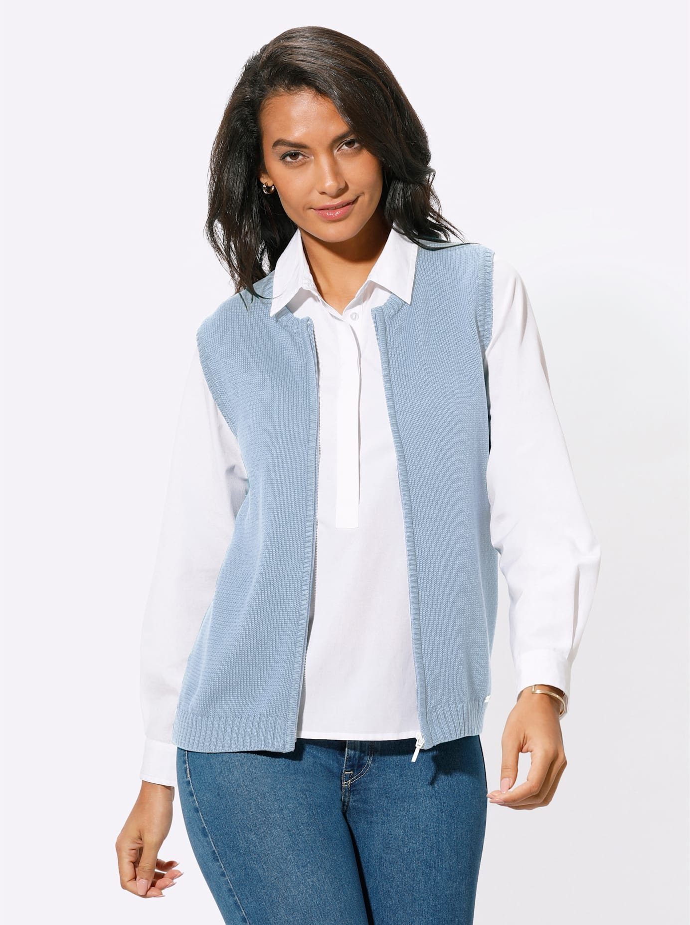 Casual Looks Mouwloos vest