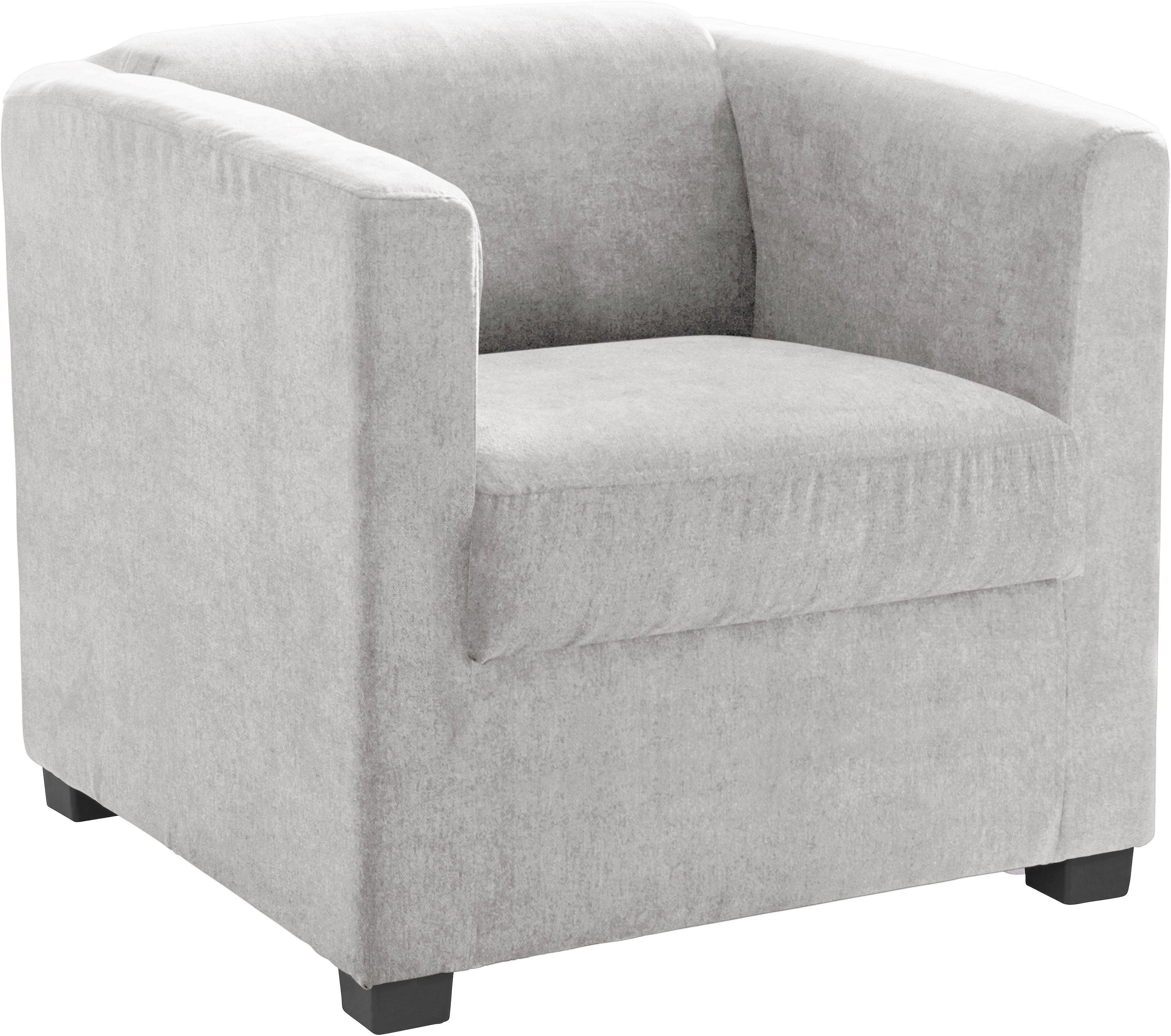 INOSIGN Fauteuil Bob cocktailsessel in verschillende moderne kleuren en kwaliteiten (set)