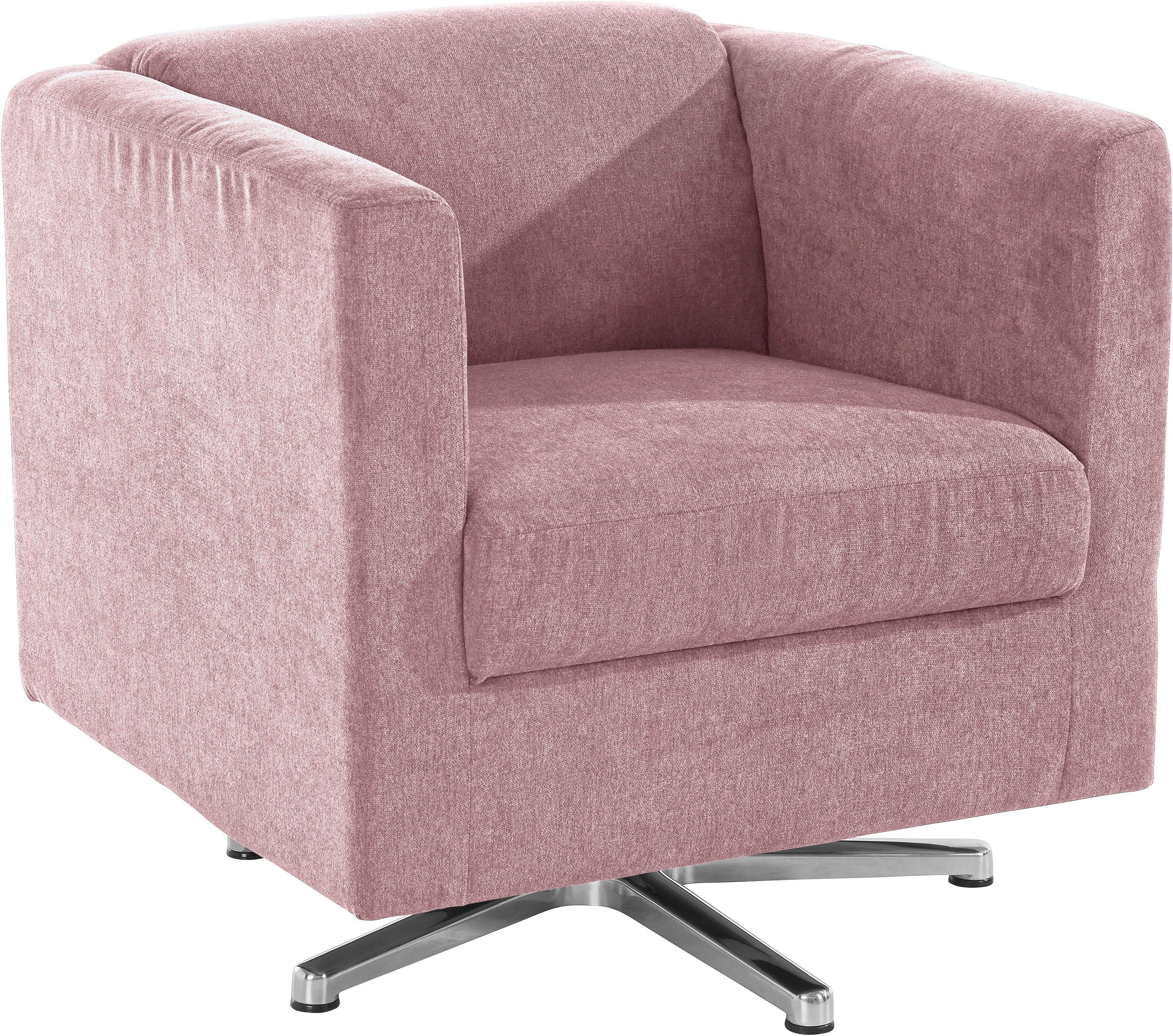 INOSIGN Fauteuil Bob draaistoel draaibaar met kruisvoet (set)