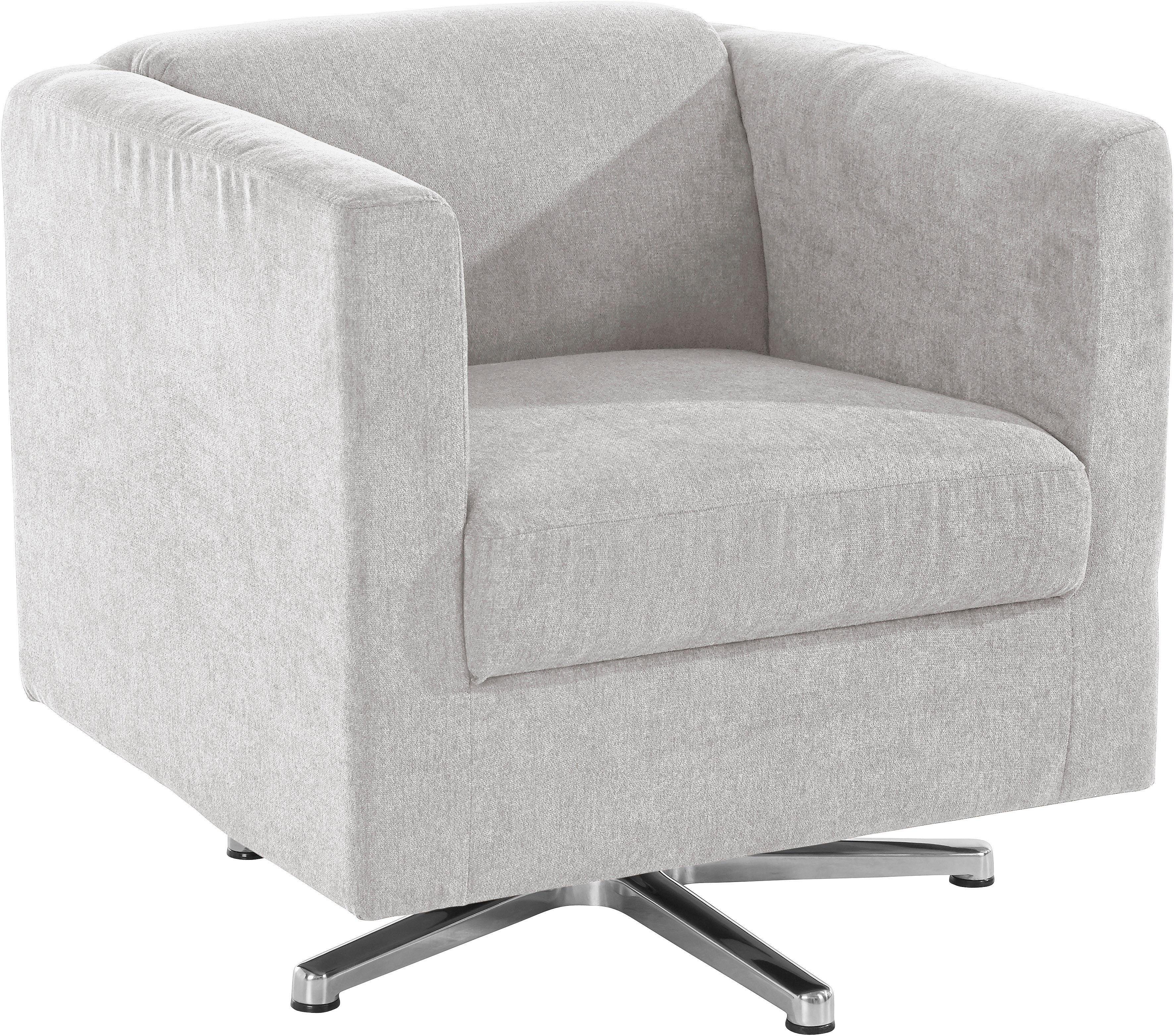 INOSIGN Fauteuil Bob draaistoel draaibaar met kruisvoet (set)