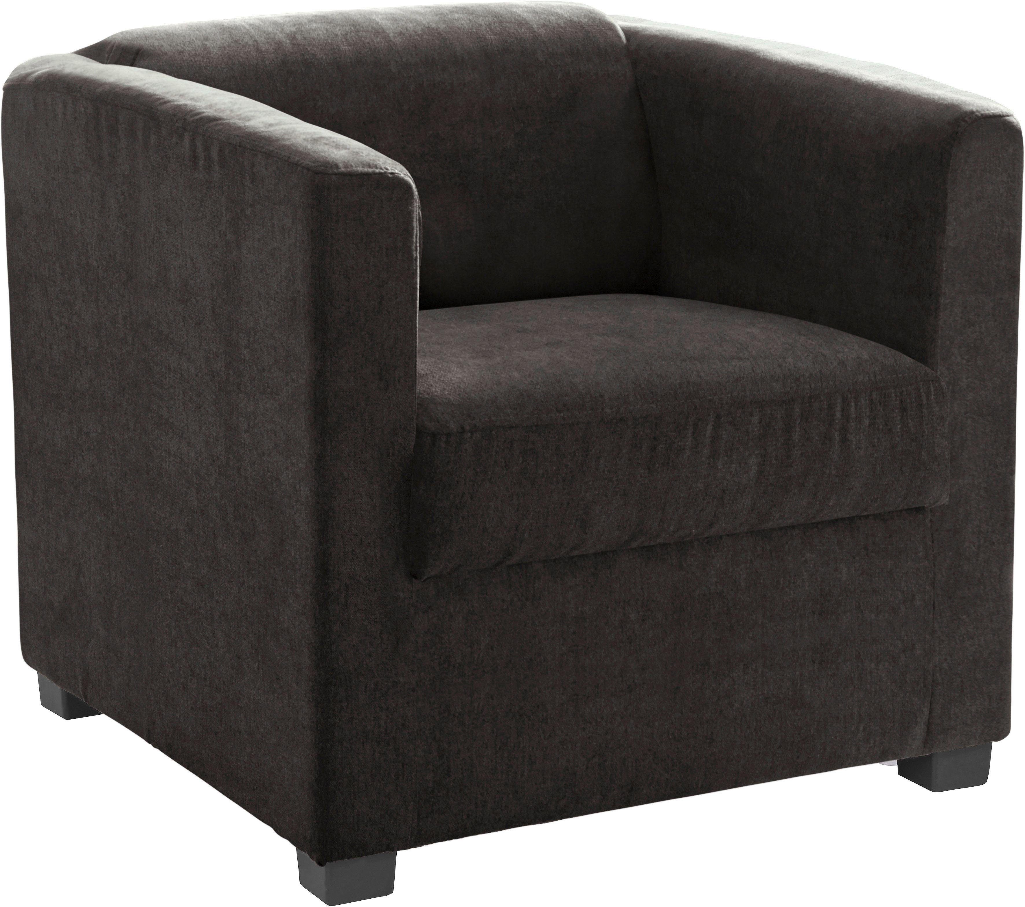 INOSIGN Fauteuil Bob cocktailsessel in verschillende moderne kleuren en kwaliteiten (set)