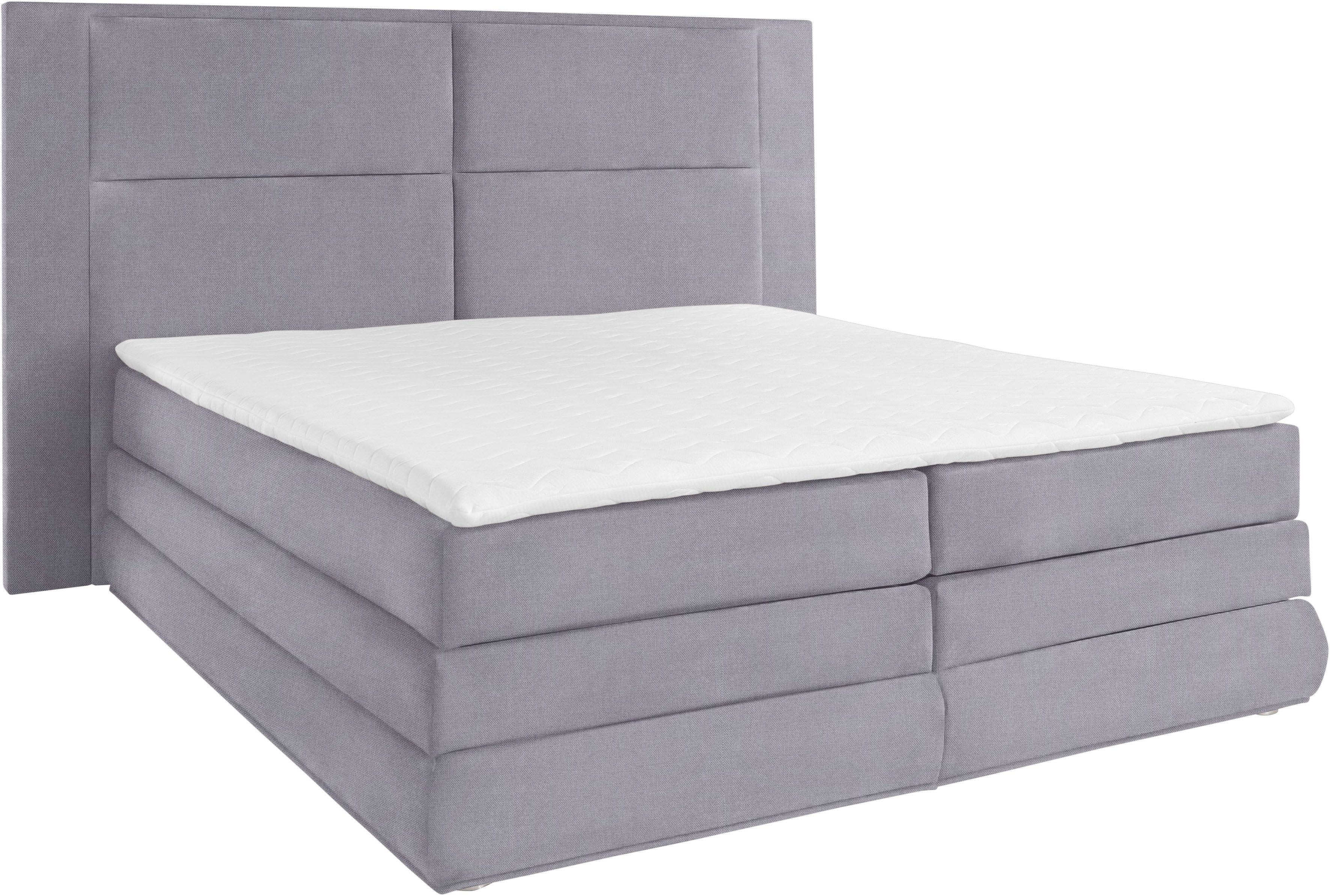 COLLECTION AB Boxspring Copenhagen inclusief bedkist, topmatras, naar keuze met ledverlichting
