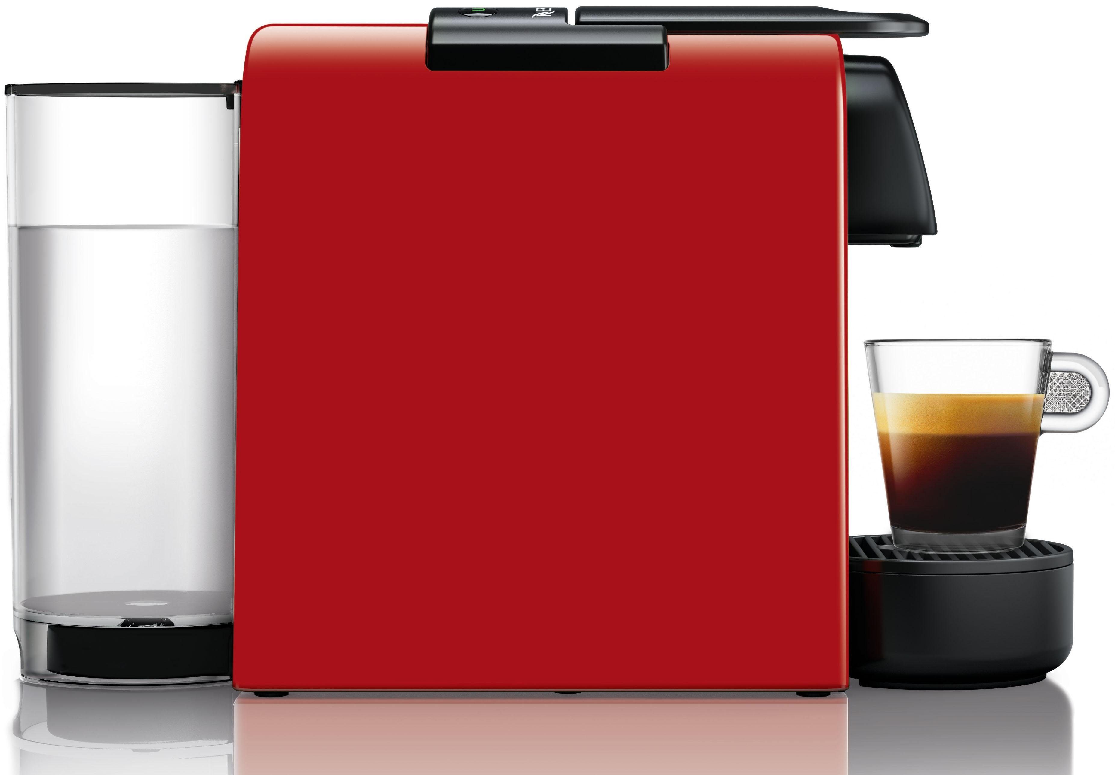 Nespresso Koffiecapsulemachine Essenza Mini EN85.R van DeLonghi, Red