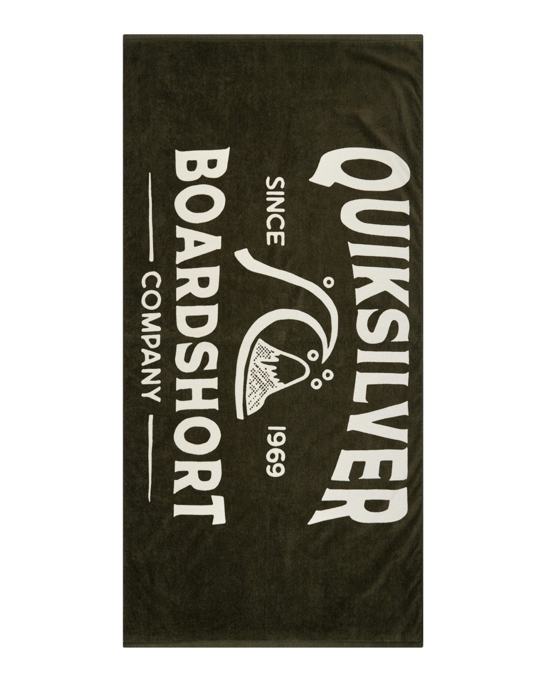 Quiksilver Badponcho Freshness Towel heren badjassen maat Onesize bruin