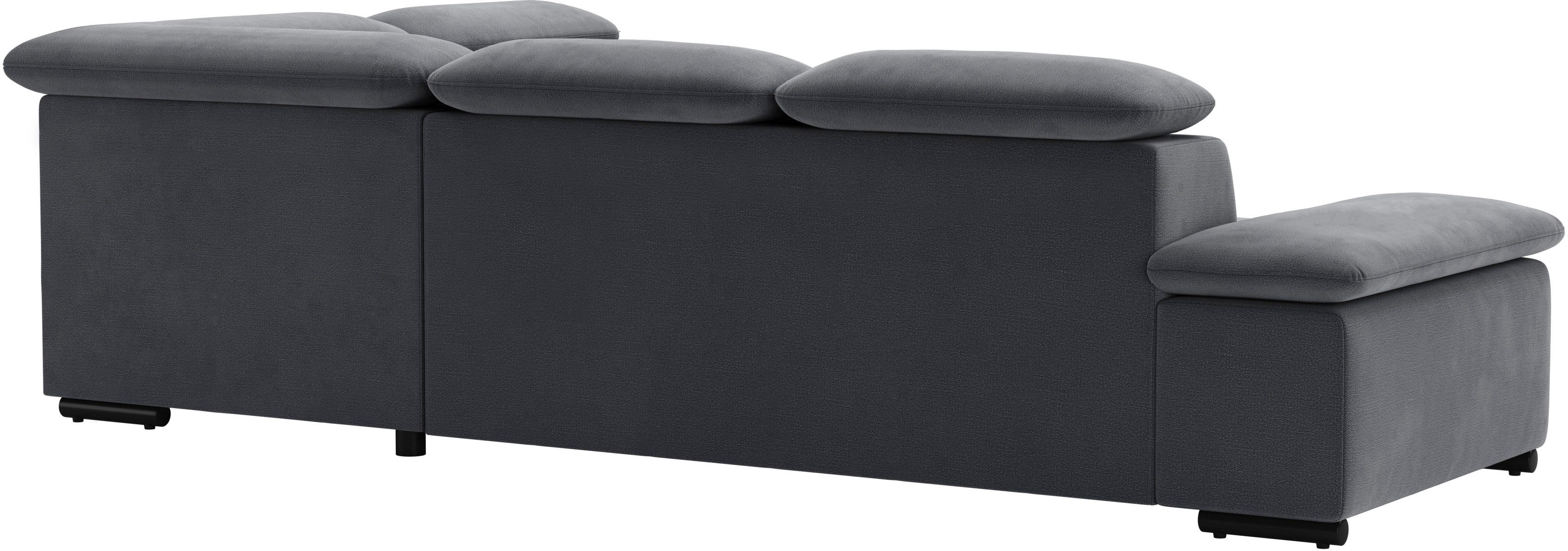 sit&more Hoekbank Alcudia L-vorm met armverstelling, optionele hoofdeindverstelling en bedfunctie