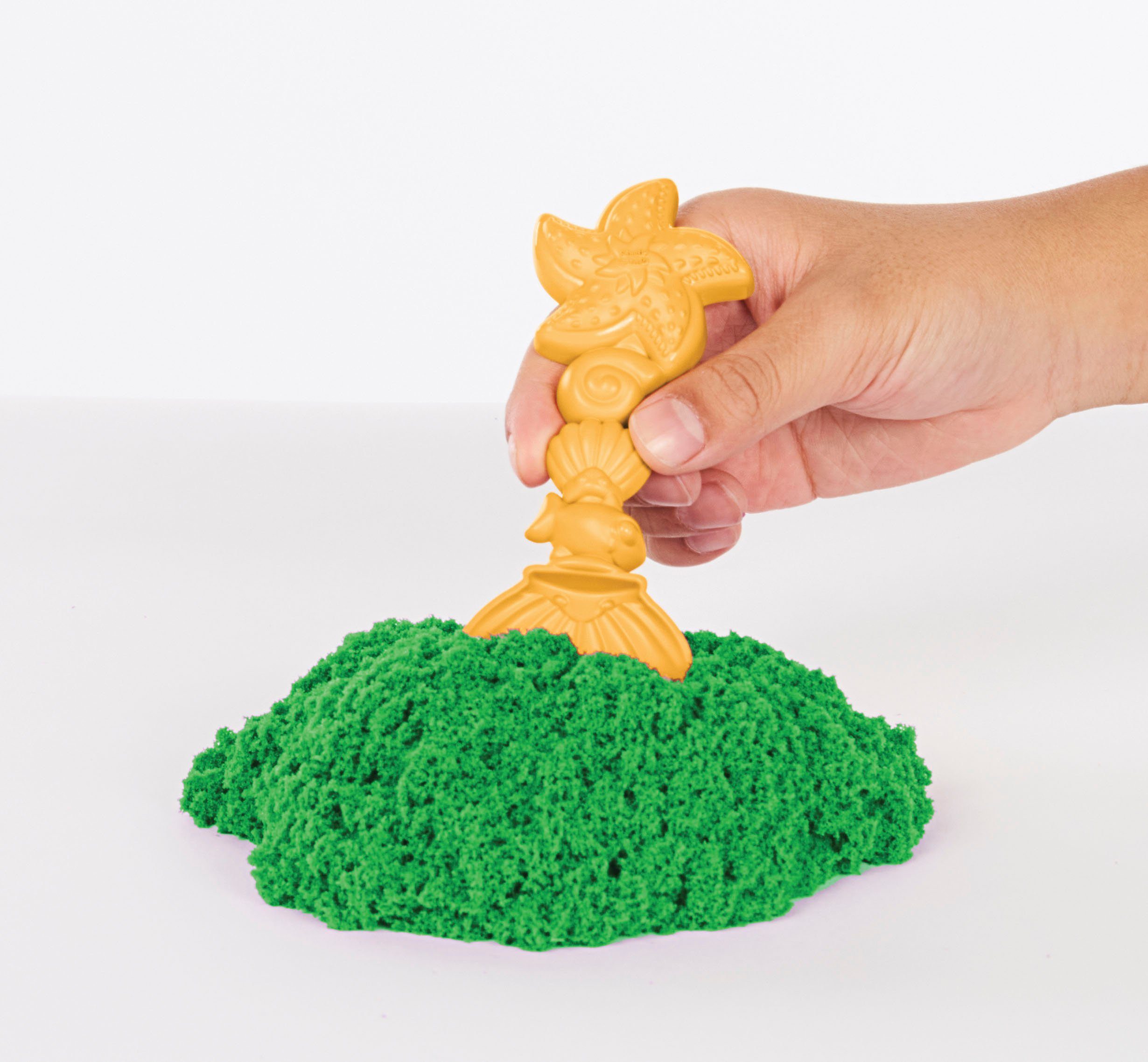 Spin Master Knutselset Kinetic Sand - Box 454 g - Groen
