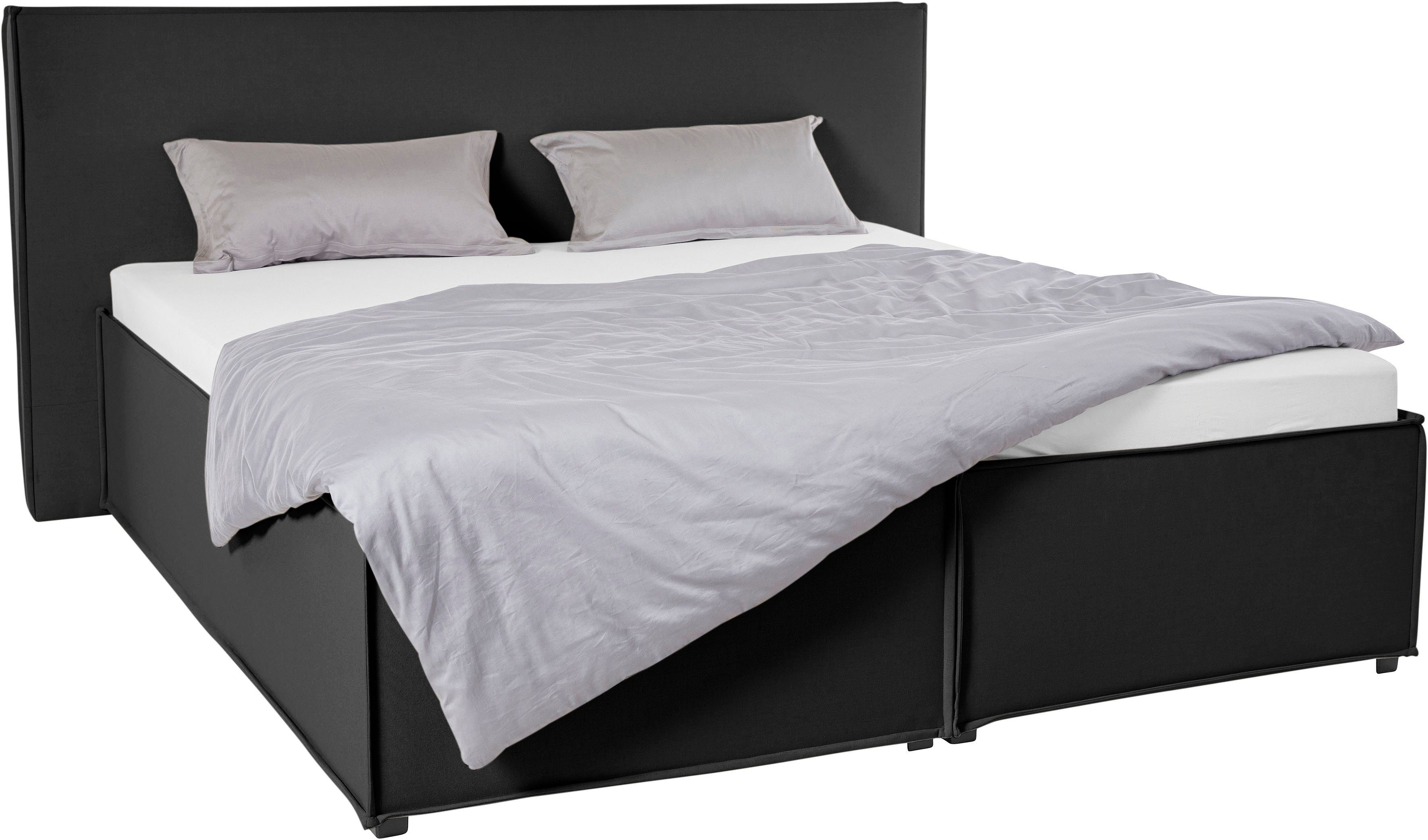 LeGer Home by Lena Gercke Gestoffeerd bed Isaline naar keuze zonder matras of met 3 matrassoorten, hoofdbordhoogte 107 cm