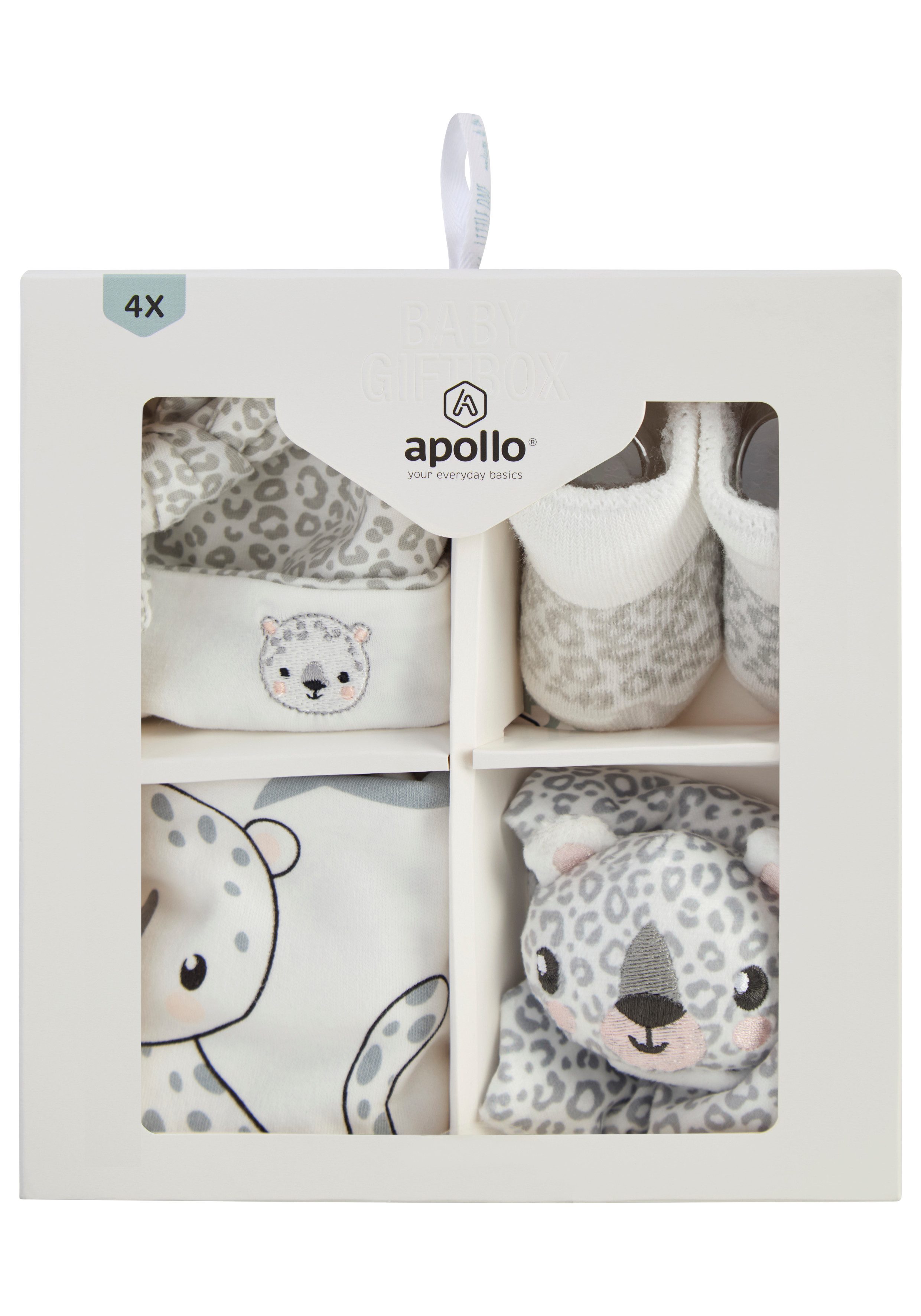 Apollo Newborn-cadeauset met lus aan de doos (set)