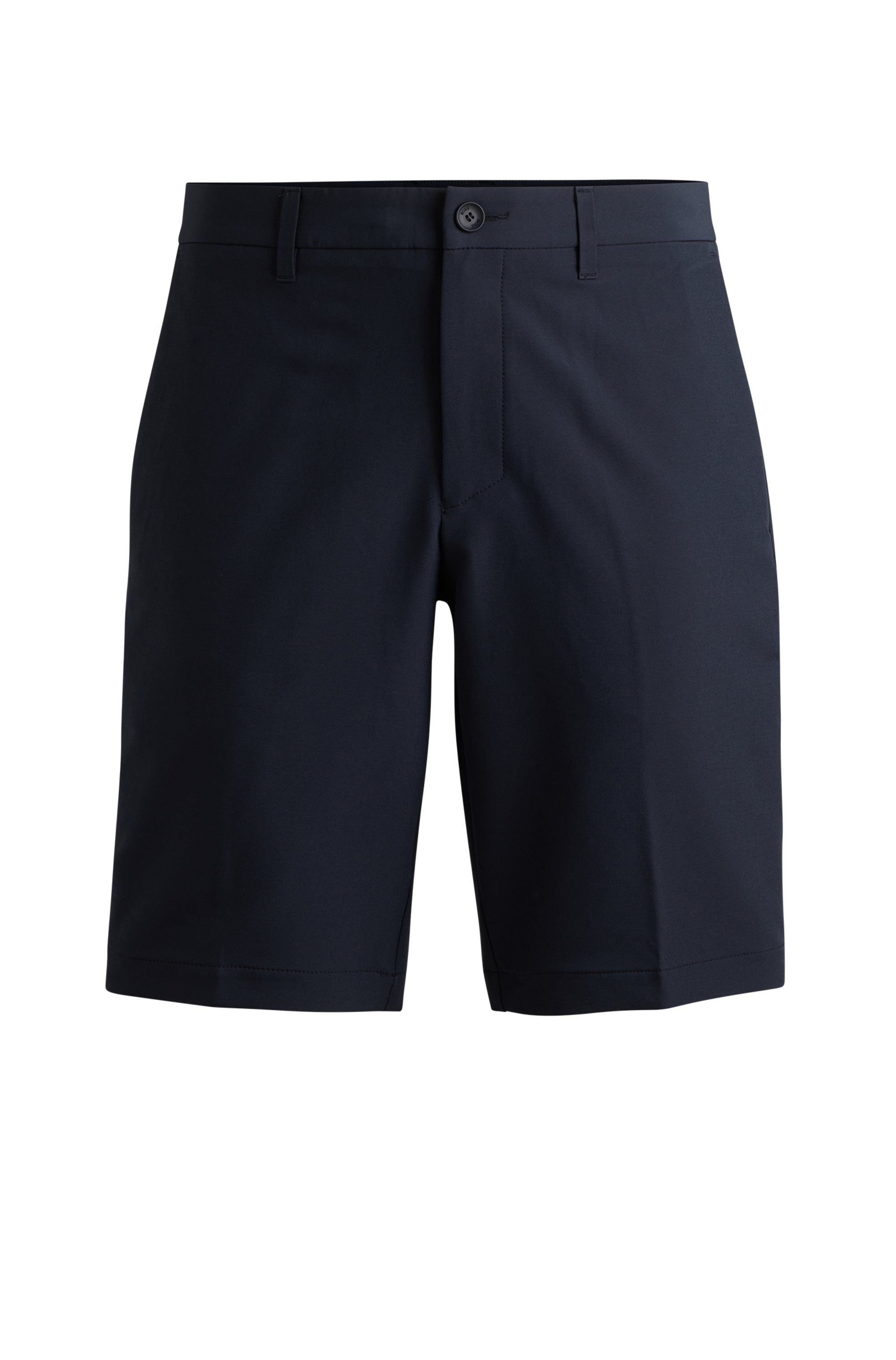BOSS GREEN Chino-short S_Commuter met boss-opdruk heren bermuda broeken maat 52 blauw