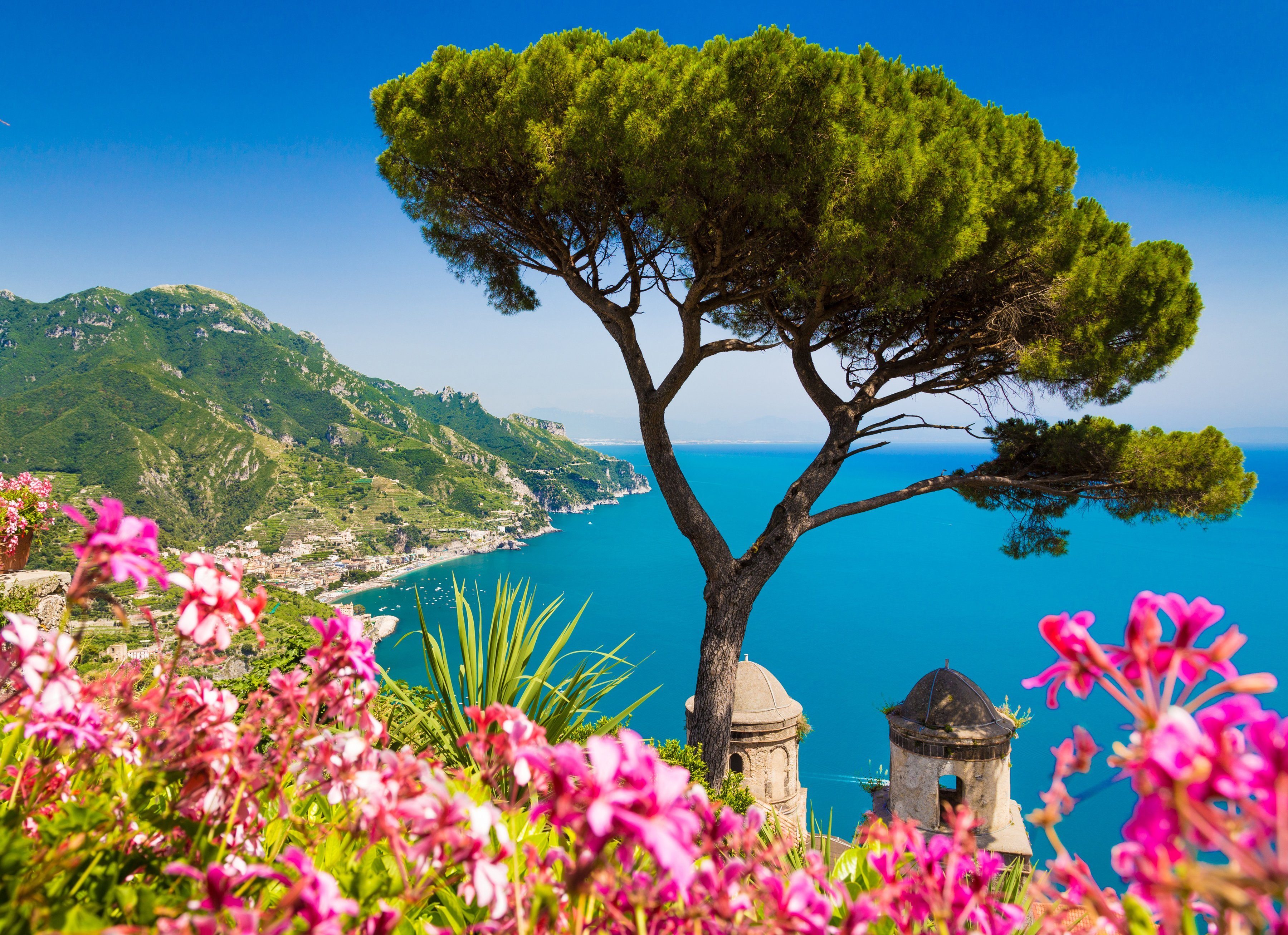 Papermoon Fotobehang Campania Amalfi Coast