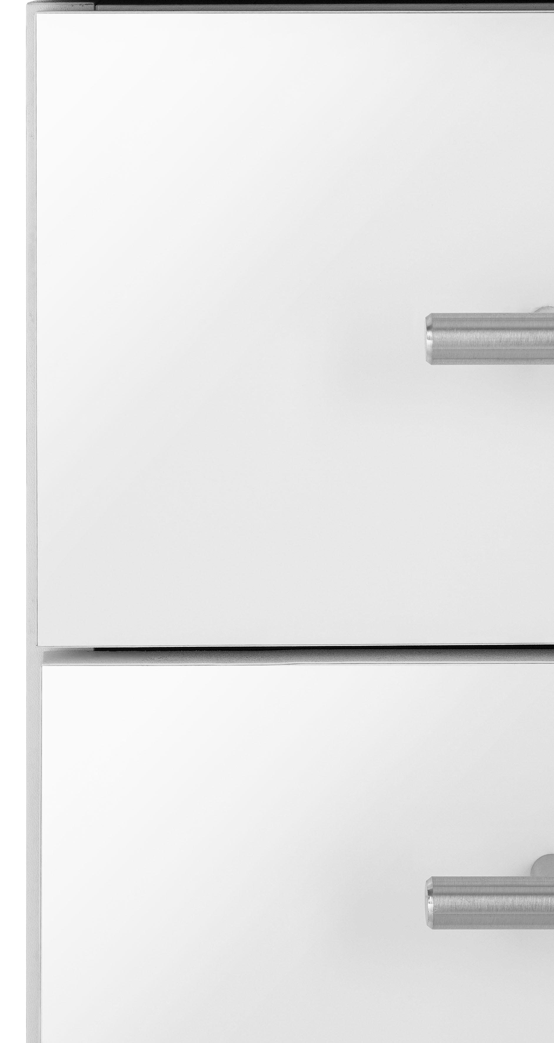 wiho Küchen Hoekonderkast Flexi2 Breedte 100 cm, ontwerpafmeting 110 cm, zonder werkblad