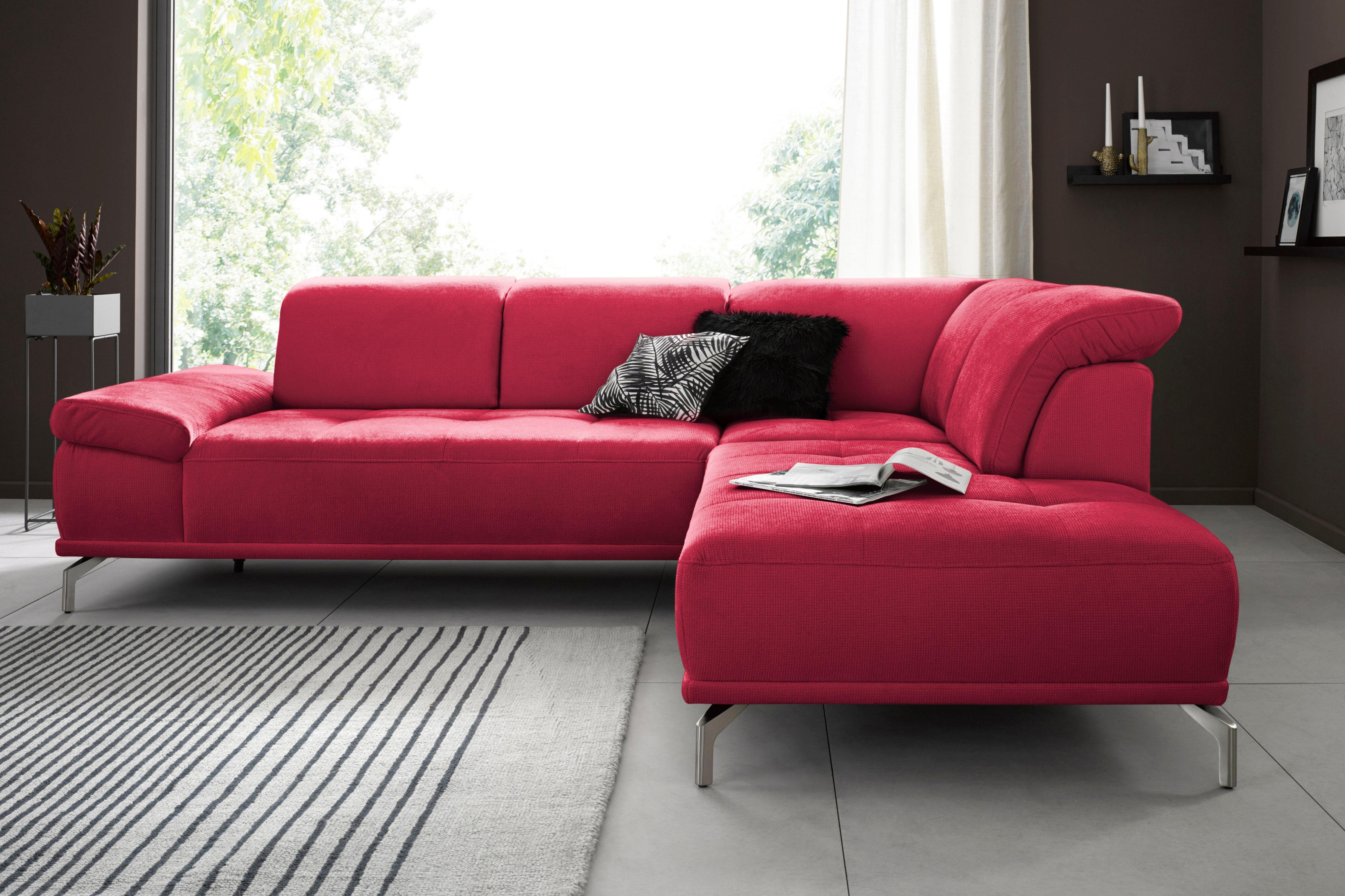 Places of Style Hoekbank Caluna Inclusief zitdiepteverstelling